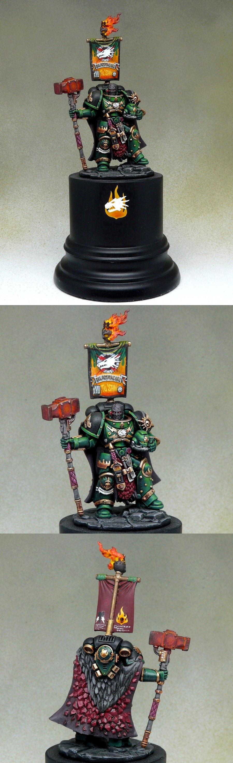 Adeptus Astartes, Armageddon, Badab War, Chapter Master, Primaris, Salamanders, Space Marines, Tu'shan