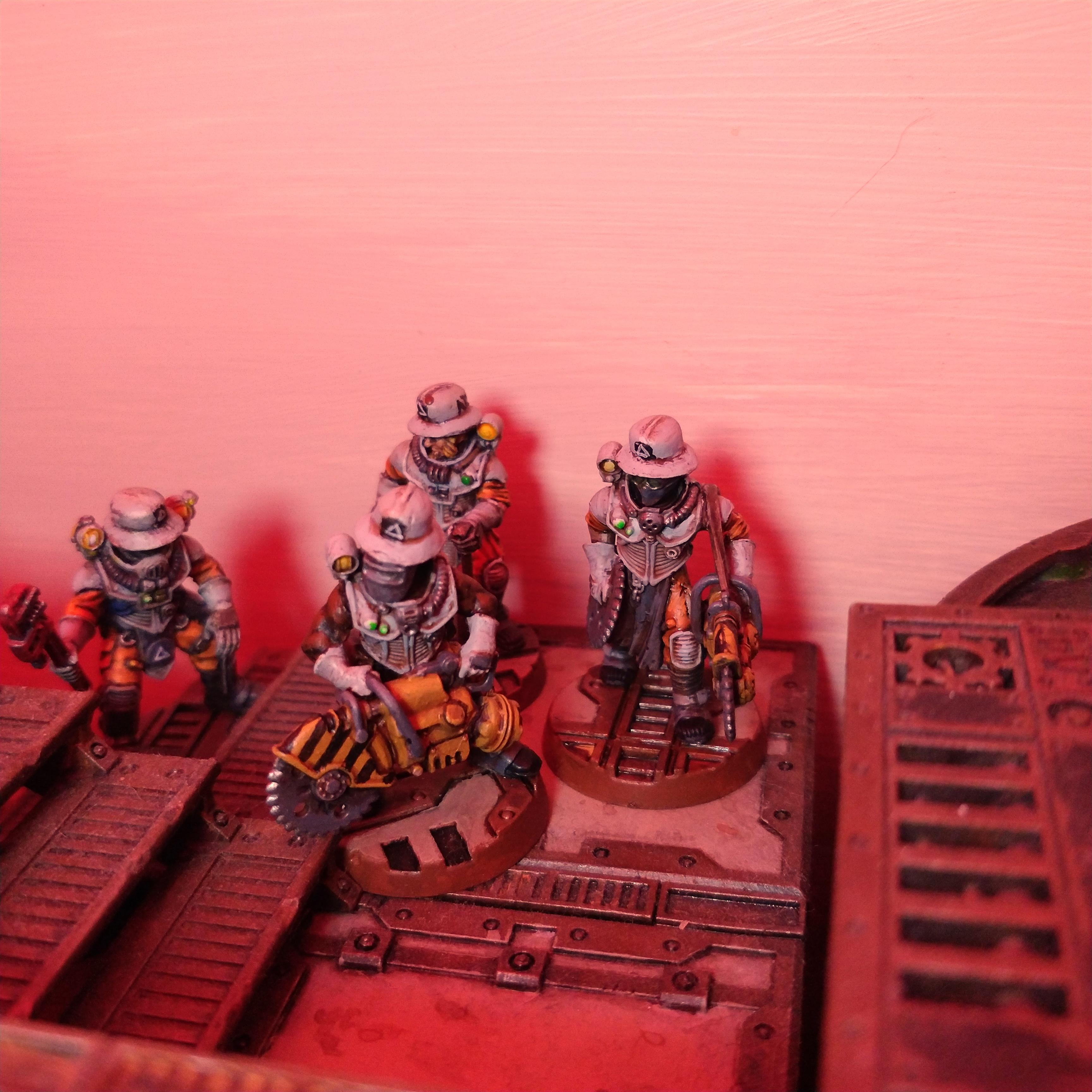 Civilian, Imperial, Miner, N17, Necromunda, Rocksaw, Warhammer 40,000, Zone Mortalis