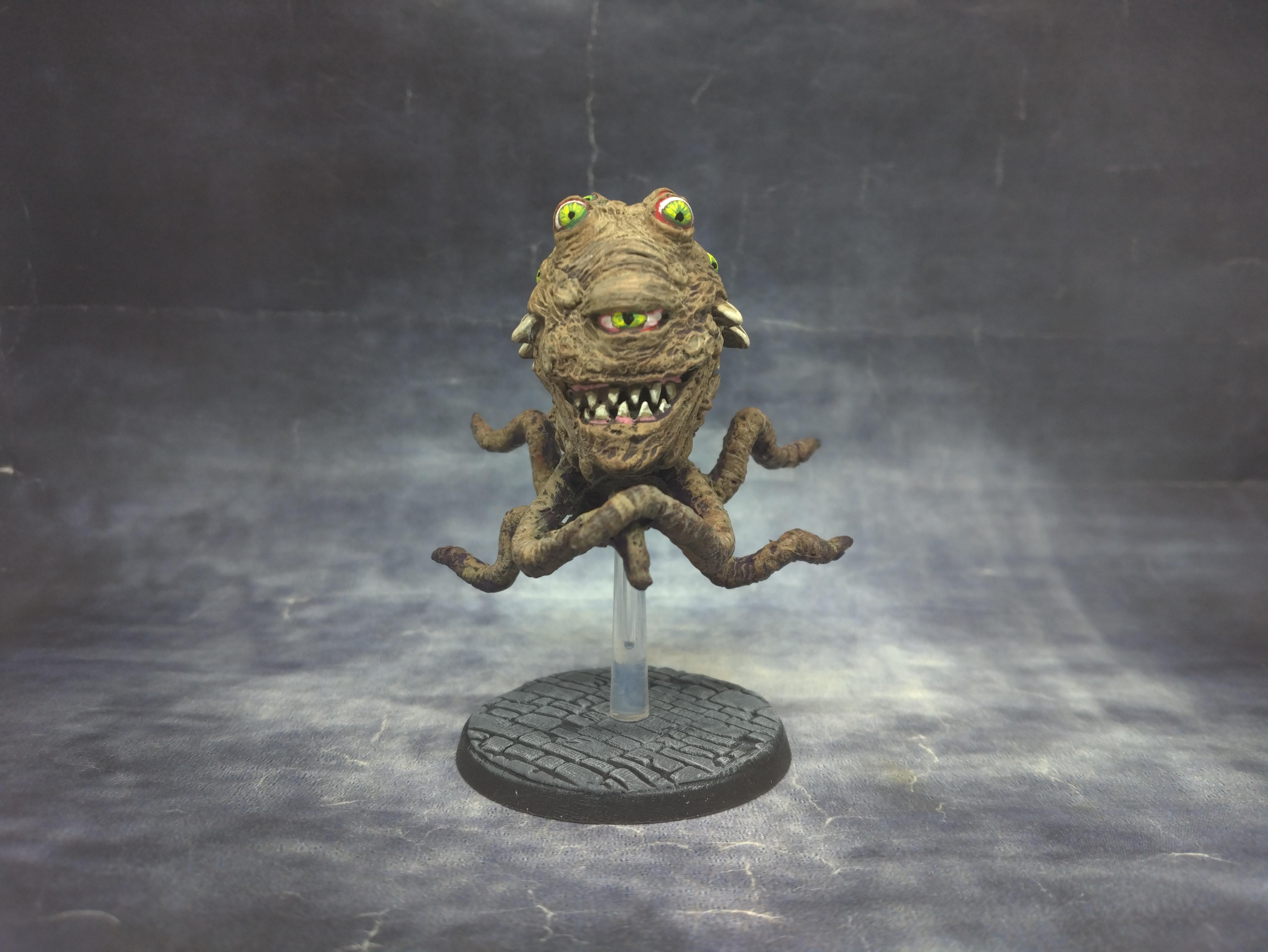 Beholder, Eye, Monster, October 2024, Tentacle