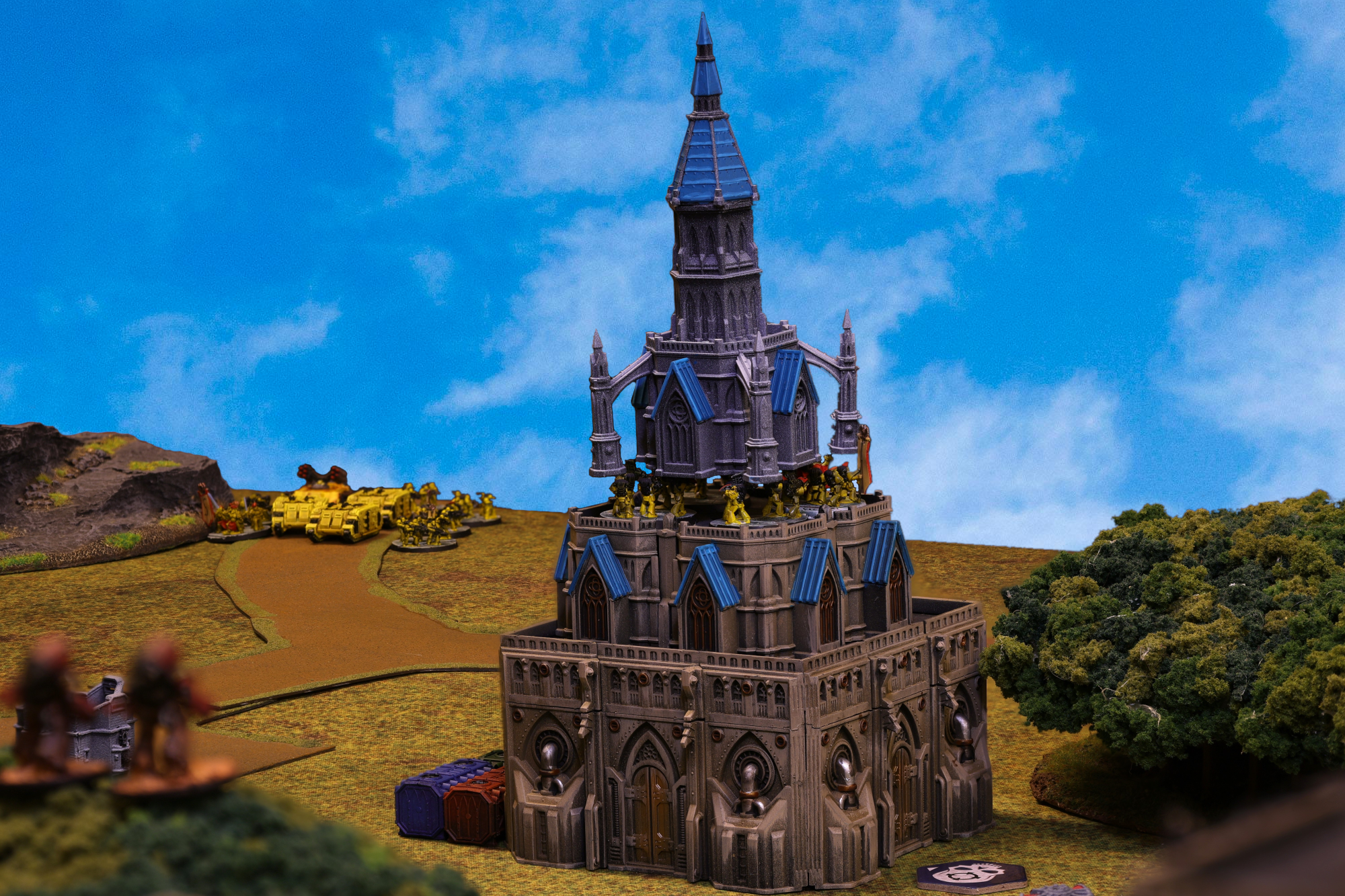 Buildings, Epic, Gothic, Terrain