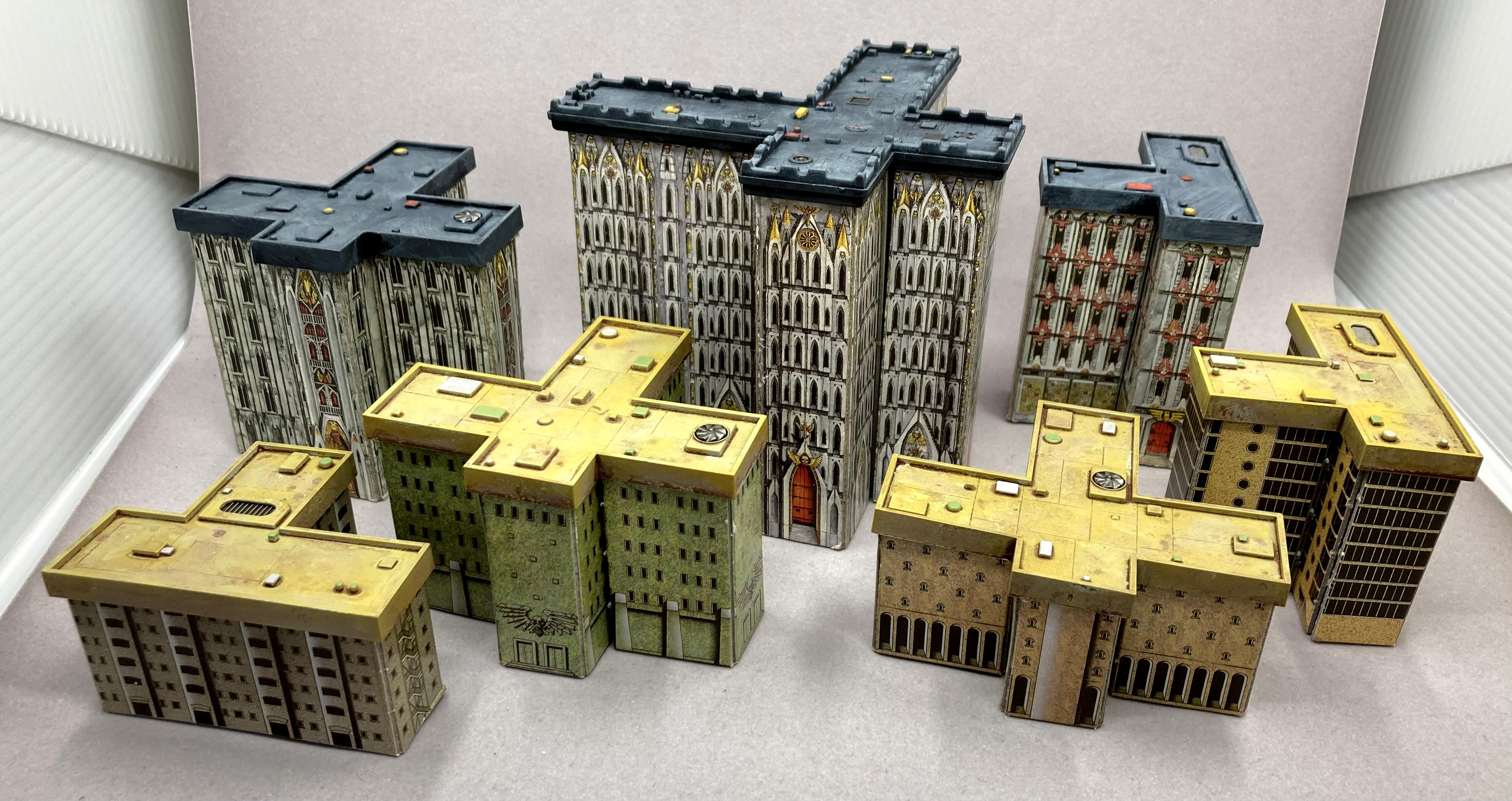Epic Space Marine buildings