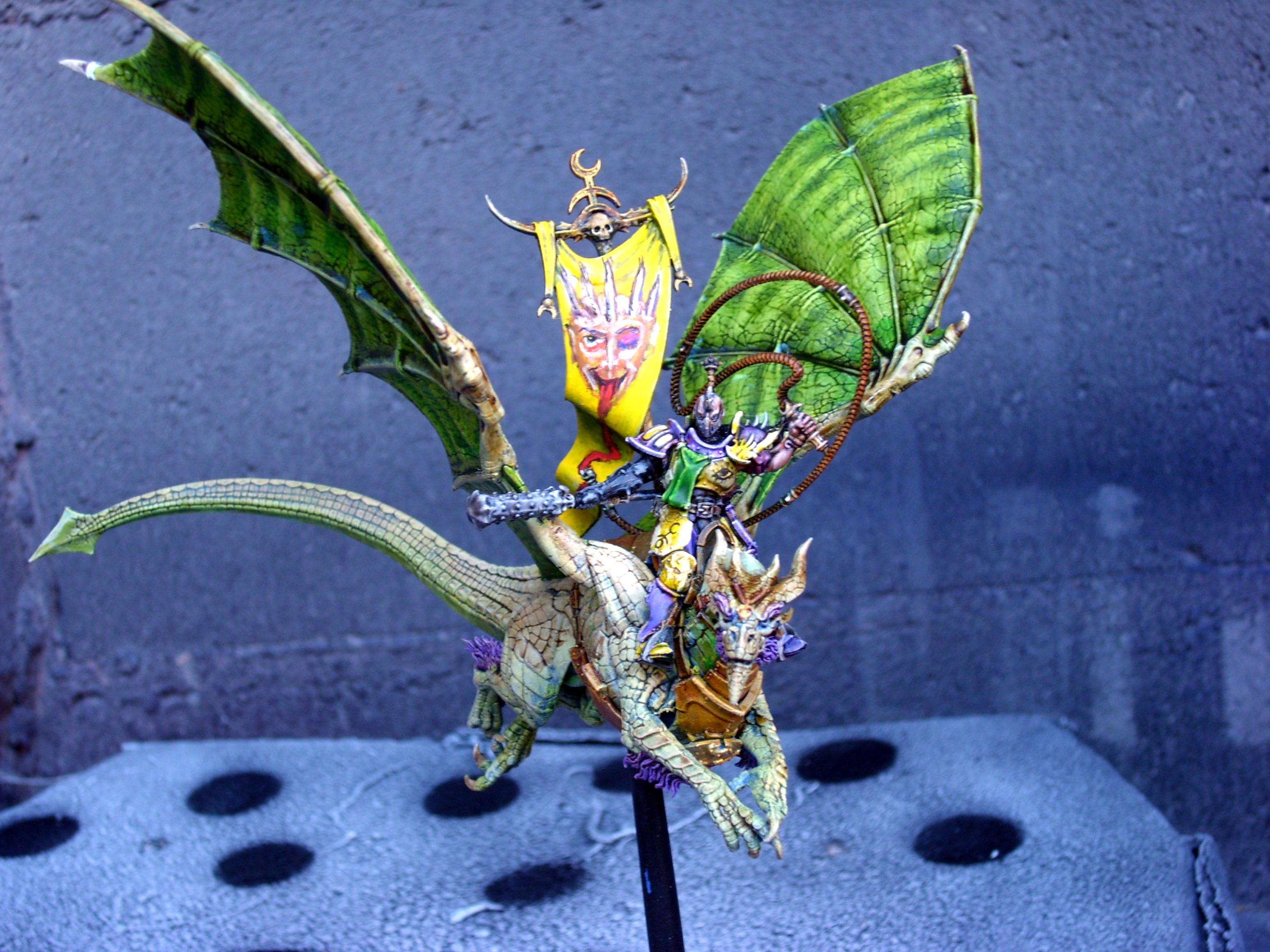 Age Of Sigmar, Champion Of Chaos, Chaos, Chaos Lord, Conversion, Dragon, Dragon Rider, Hedonites Of Slaanesh, Hordes Of Chaos, Realm Of Chaos, Slaanesh, Slaves To Darkness, Warhammer Fantasy, Warriors Of Chaos, Wfb