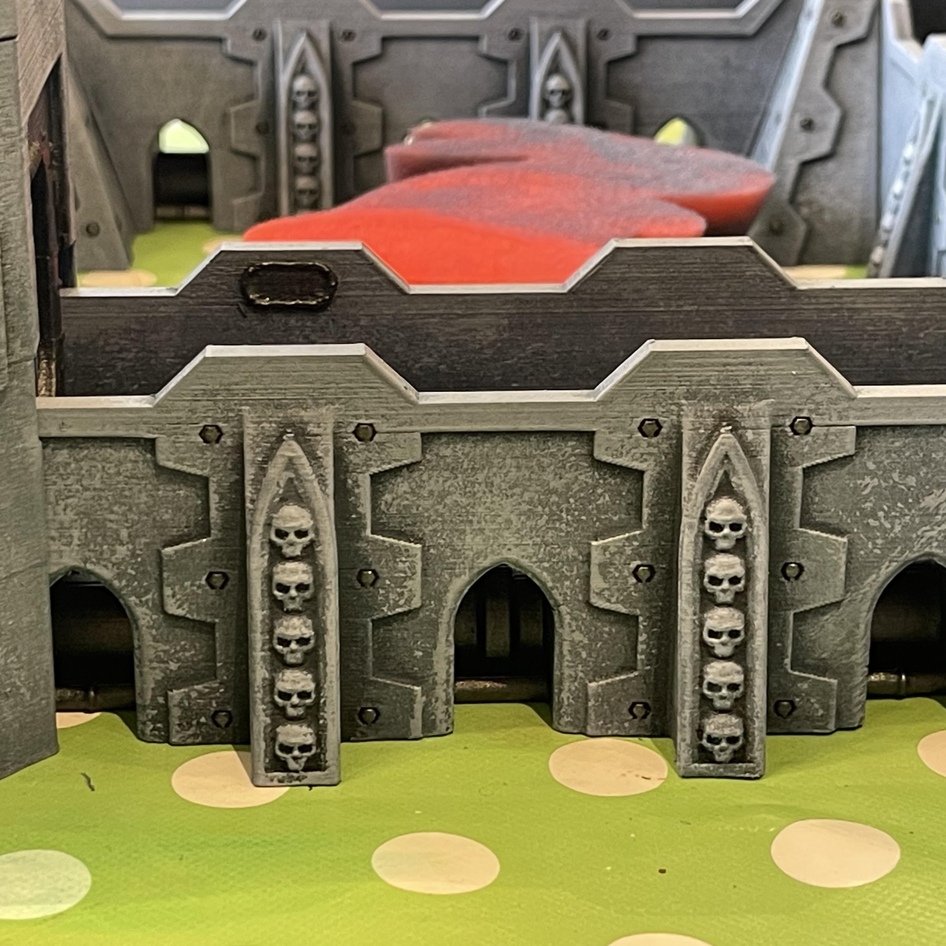 3d Printed, Fortress, Strongpoint, Warhammer 40,000, White Dwarf, Work In Progress