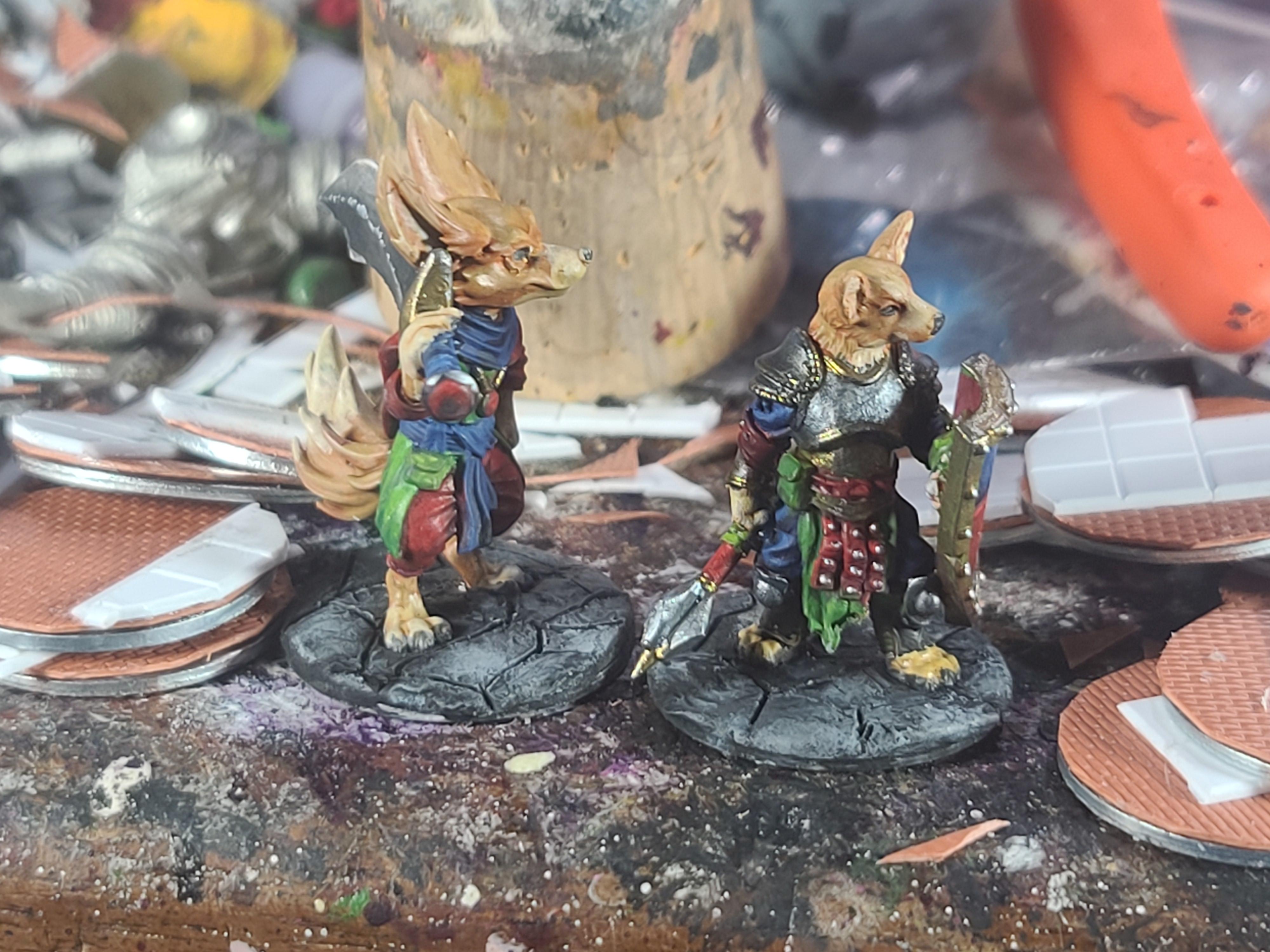 3d Prints, Corgi, Duncan Shadow, Fennec, Goonmaster Games, Only-games.co, Swordsman, Warriors