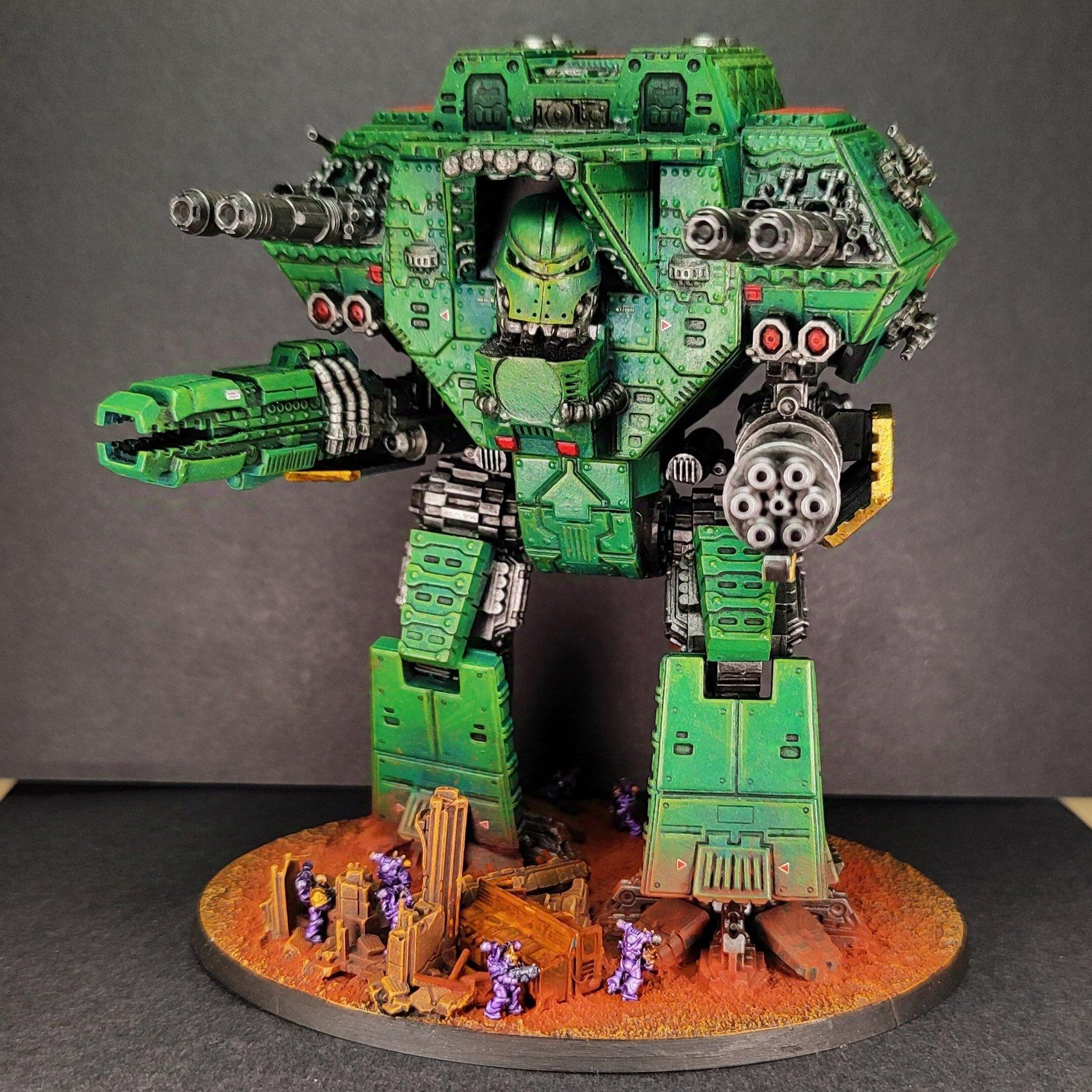 2nd Edition, 3d Print, Epic, Middlehammer, Nuclear Shrimp, Titan, Warlord
