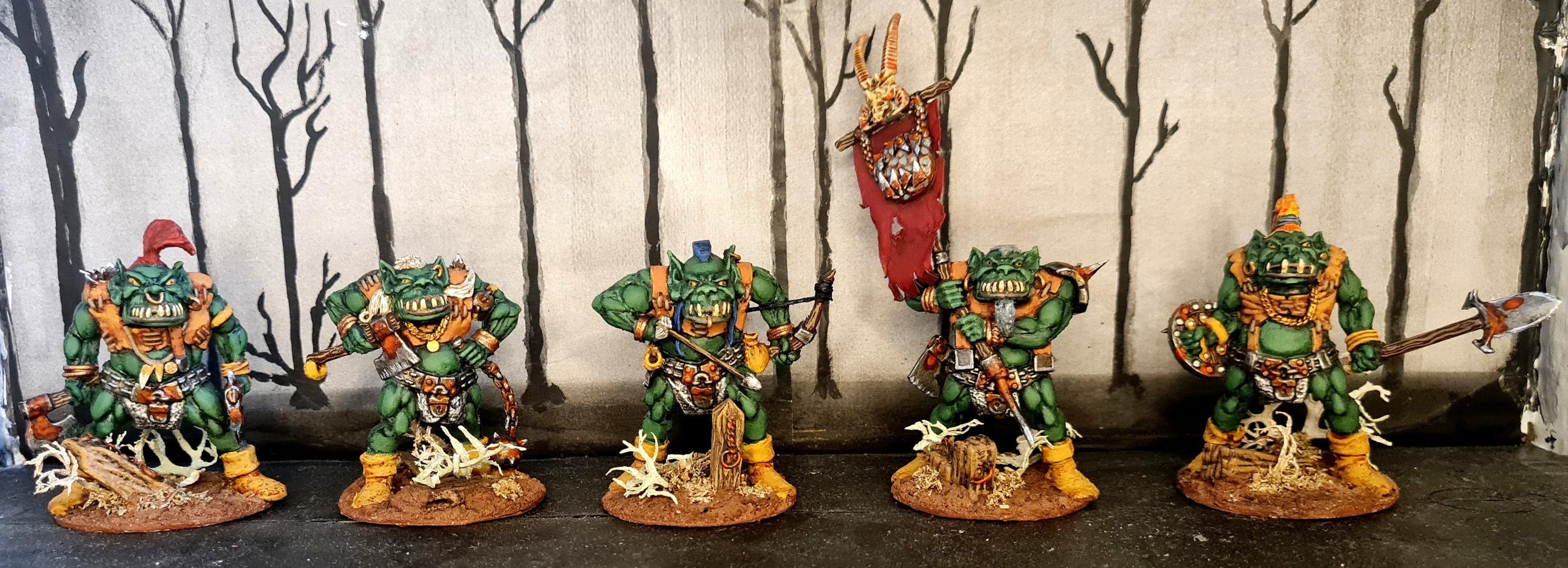 Archers, Axe, Banner, Bow, Conversion, Flail, From Russia, Infantry, Kitbash, Mohawk, Orcs, Orctober, Orks, Orktober, Piercing, Rust, Shield, Spear, Technolog, Tehnolog, Tribe, Warband, Warriors