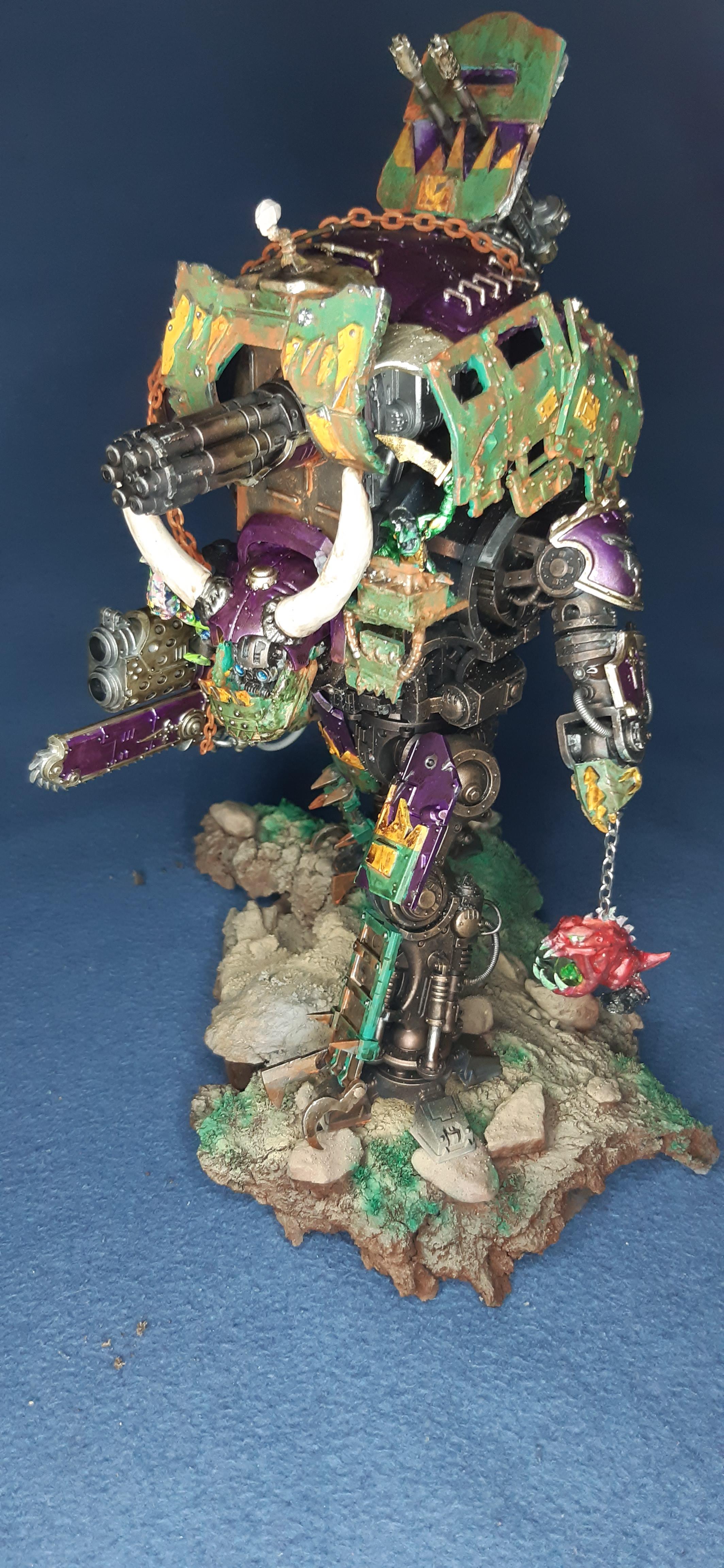 El Luchador, Grots, Imperial Knights, Kittbashing, Modding, Orks, Work In Progress