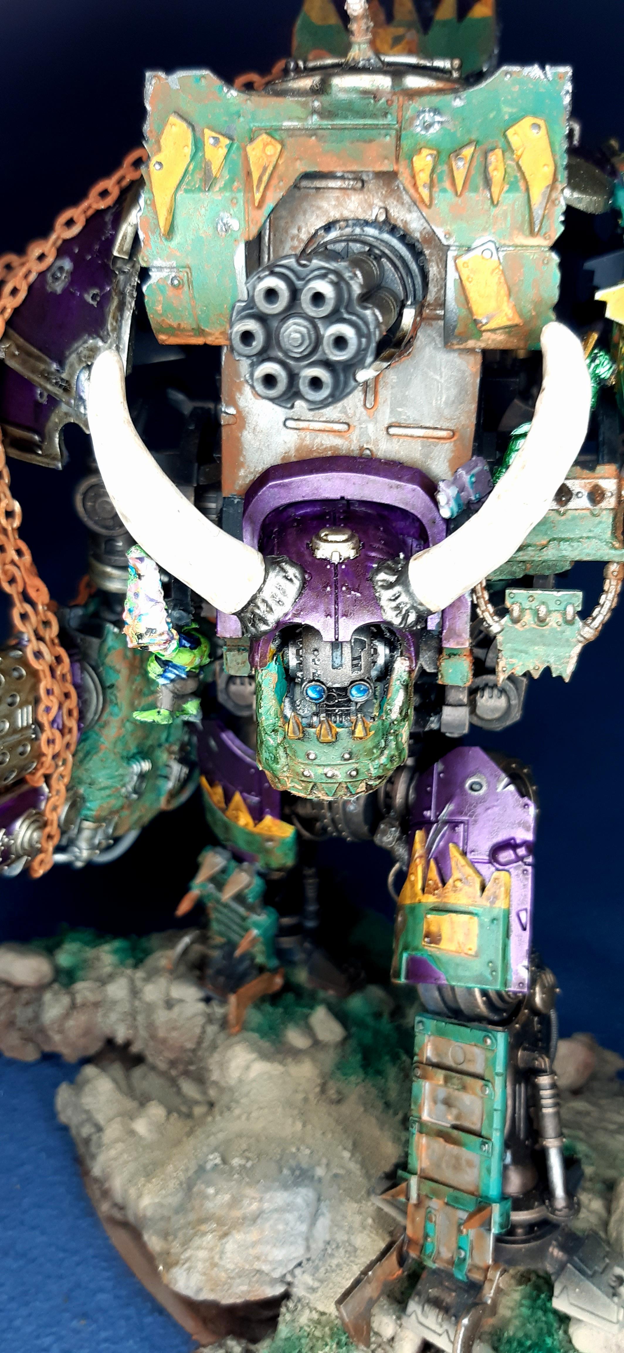 El Luchador, Grots, Imperial Knights, Kittbashing, Modding, Orks, Work In Progress