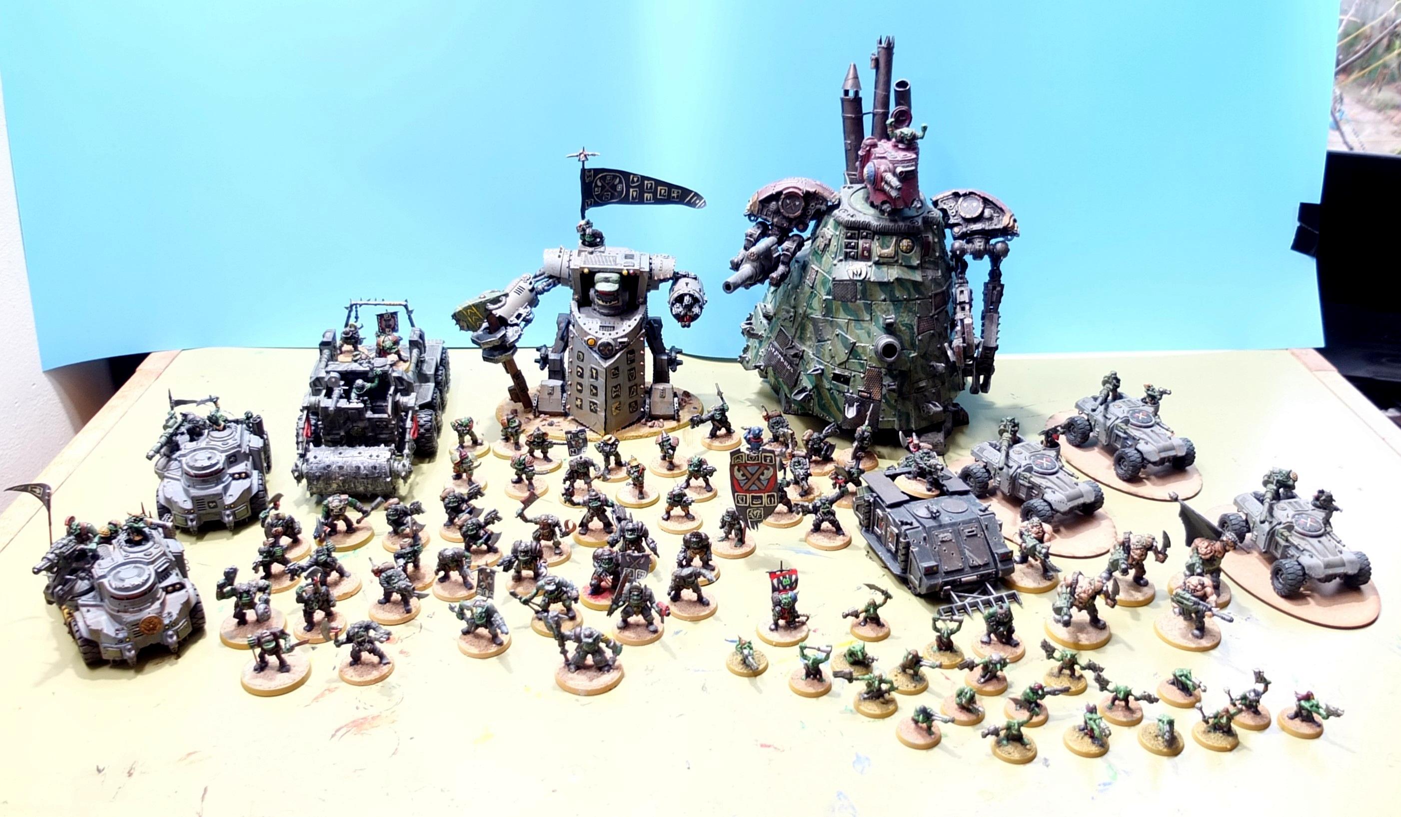 Blood Axe, Ork Army, Blood Axe Warband