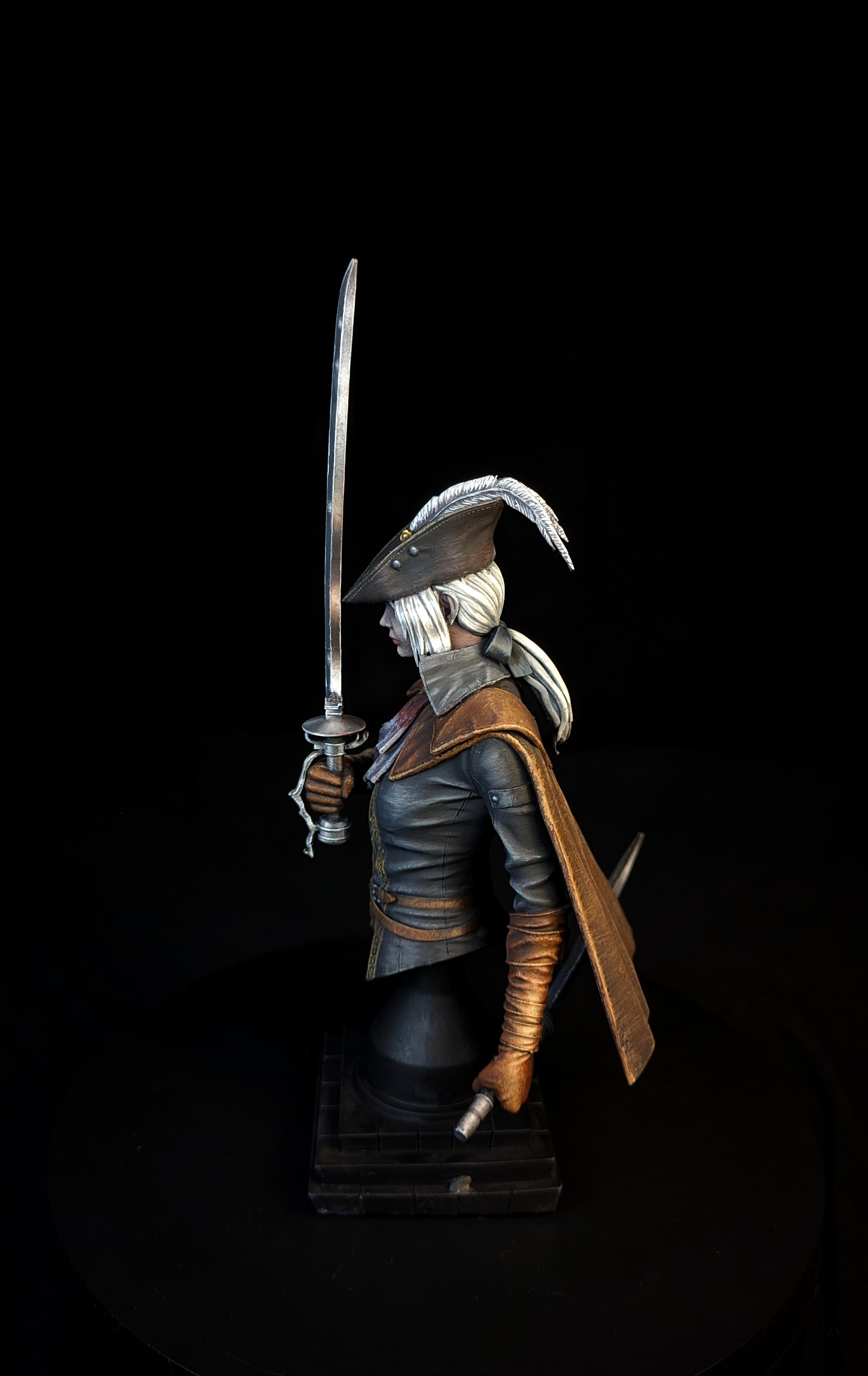 Astral Clocktower, Bloodborne, Bust, Display, Lady Maria, Video Game
