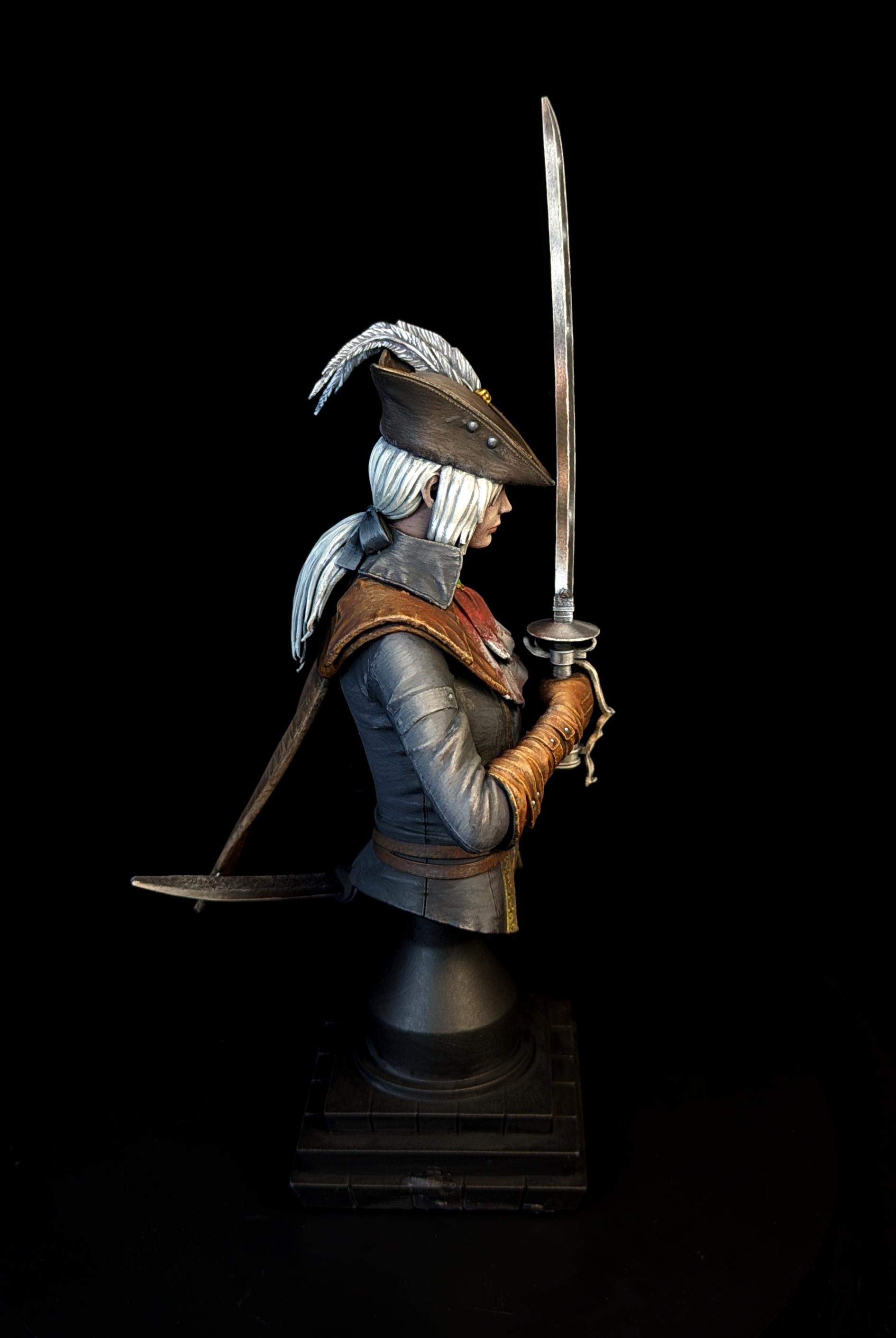 Astral Clocktower, Bloodborne, Bust, Display, Lady Maria, Video Game