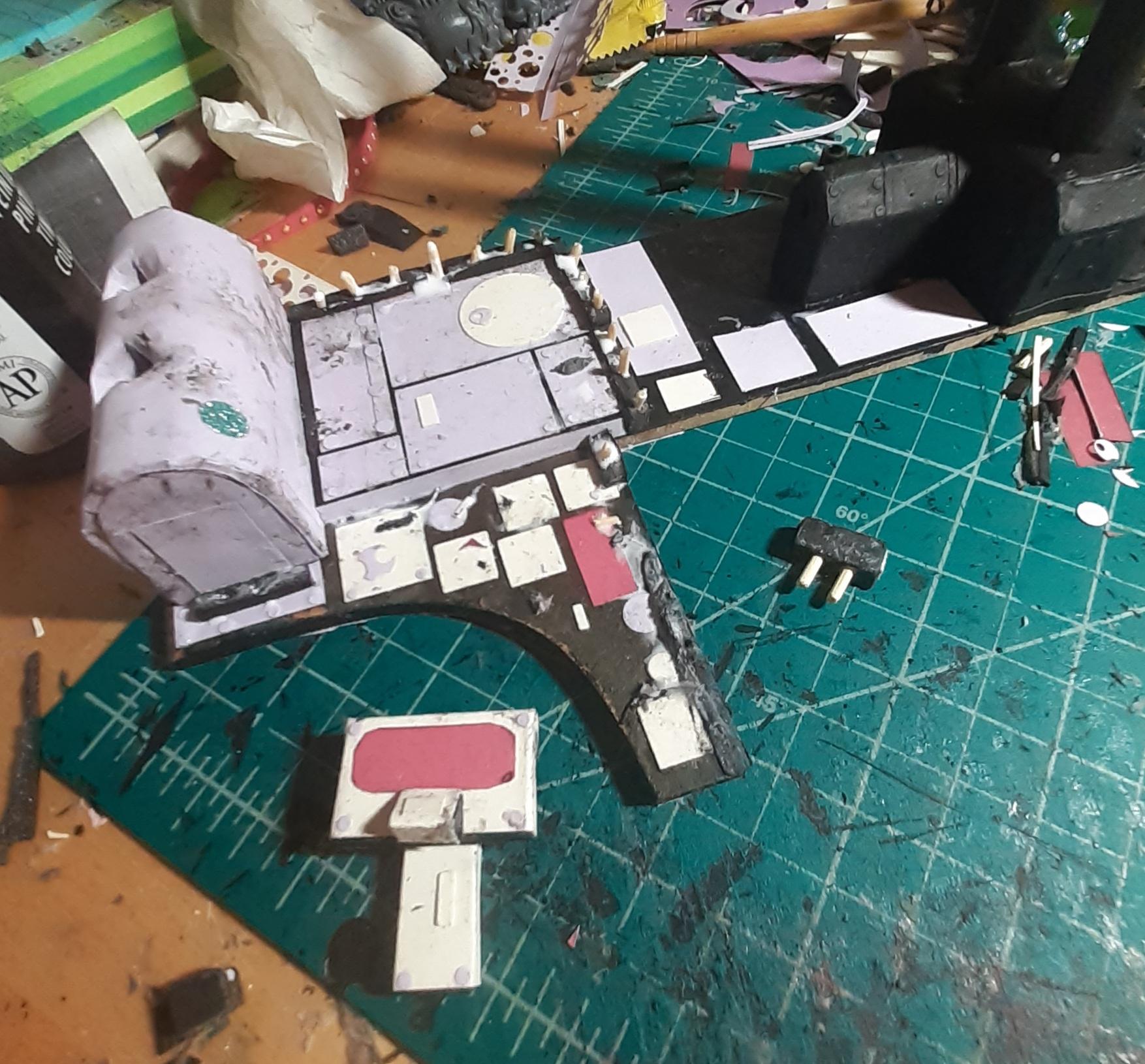 Build, Built, Hulk, Inq28, Necromunda, Scrarch, Scratch Build, Space, Spacehulk, Terrain, Waaazag, Warhammer 40,000