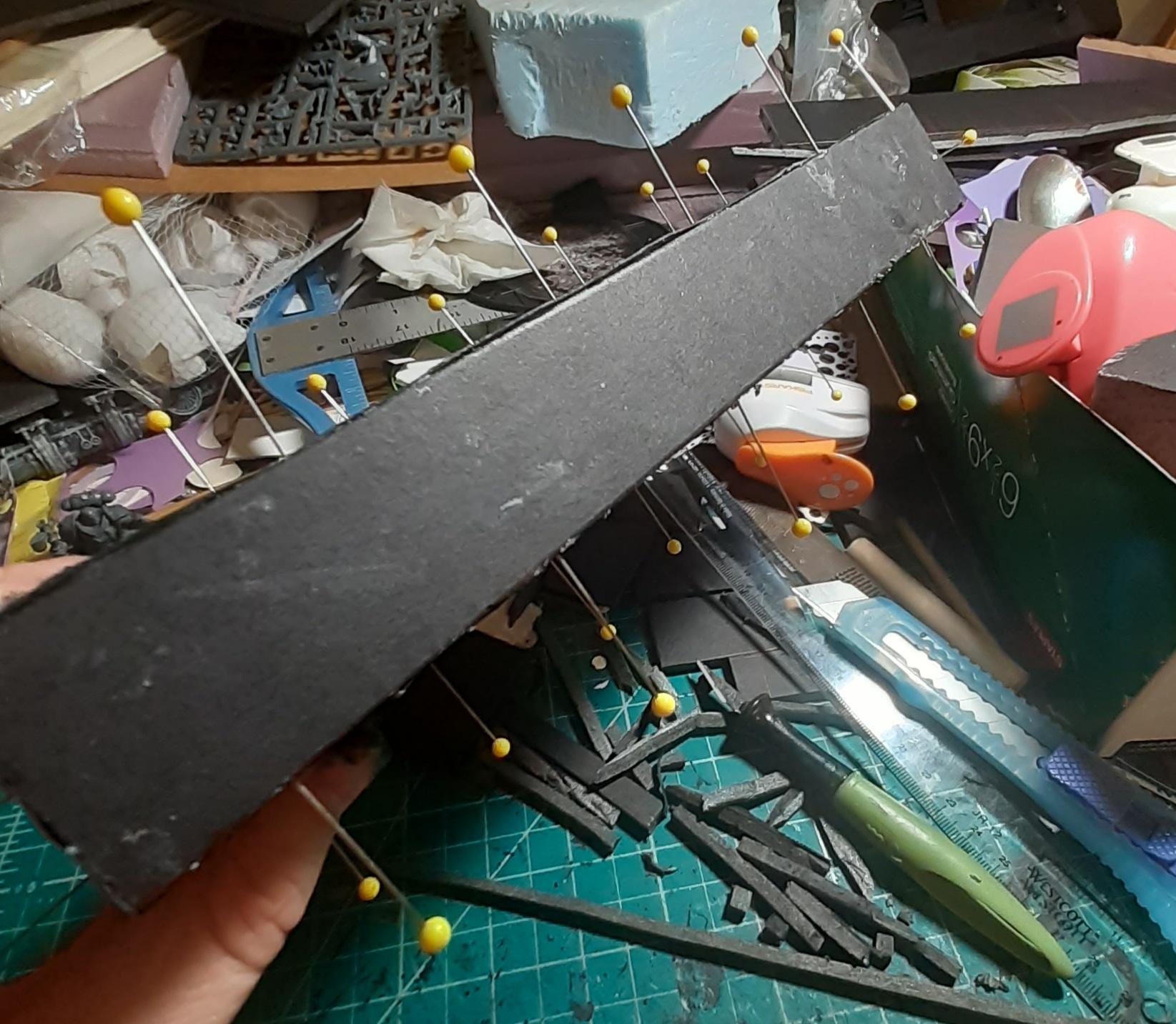 The top box pinned