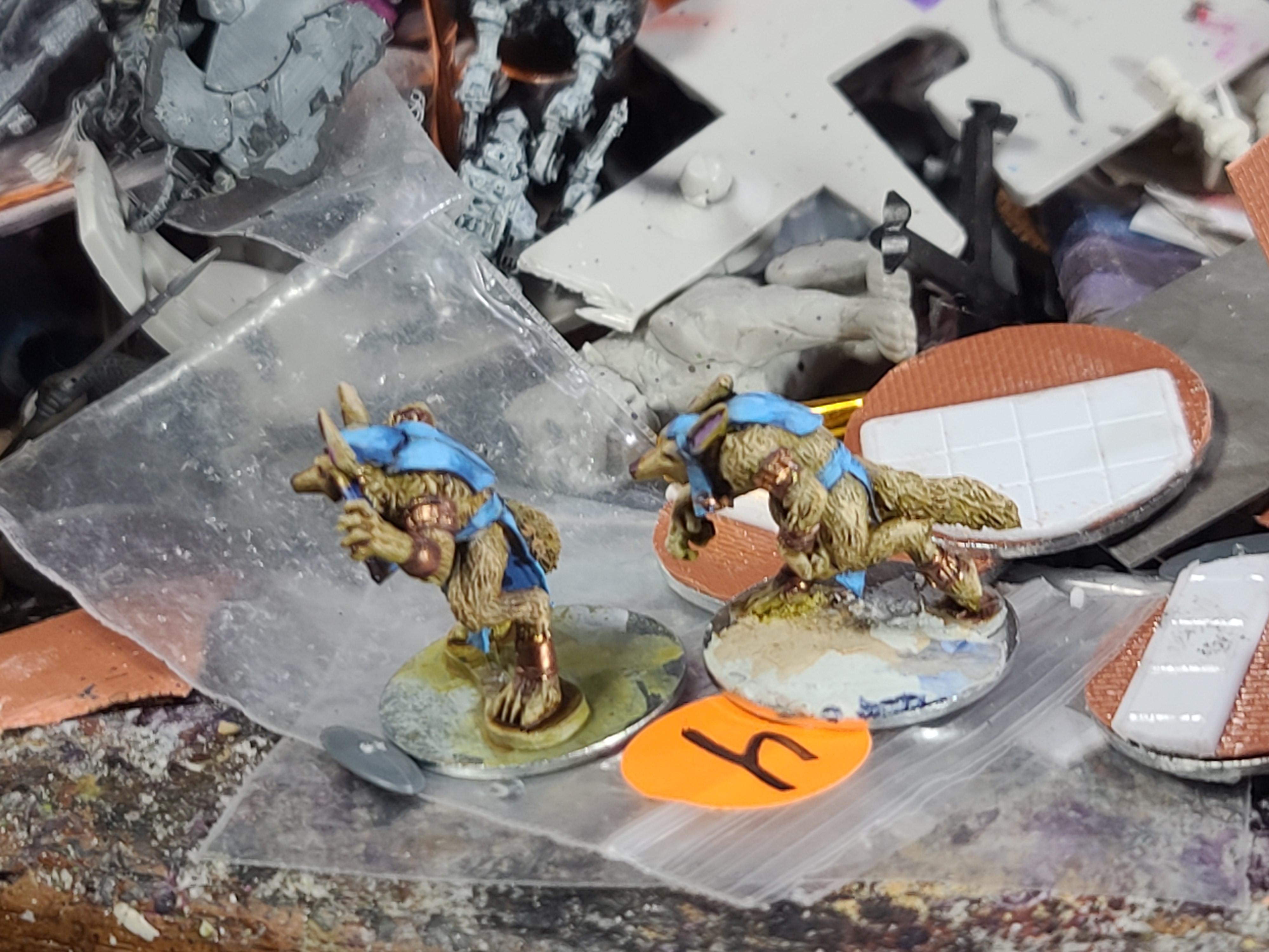 Brigade Games, Draculas America, Metal, North Star Military Figures, Werejackals