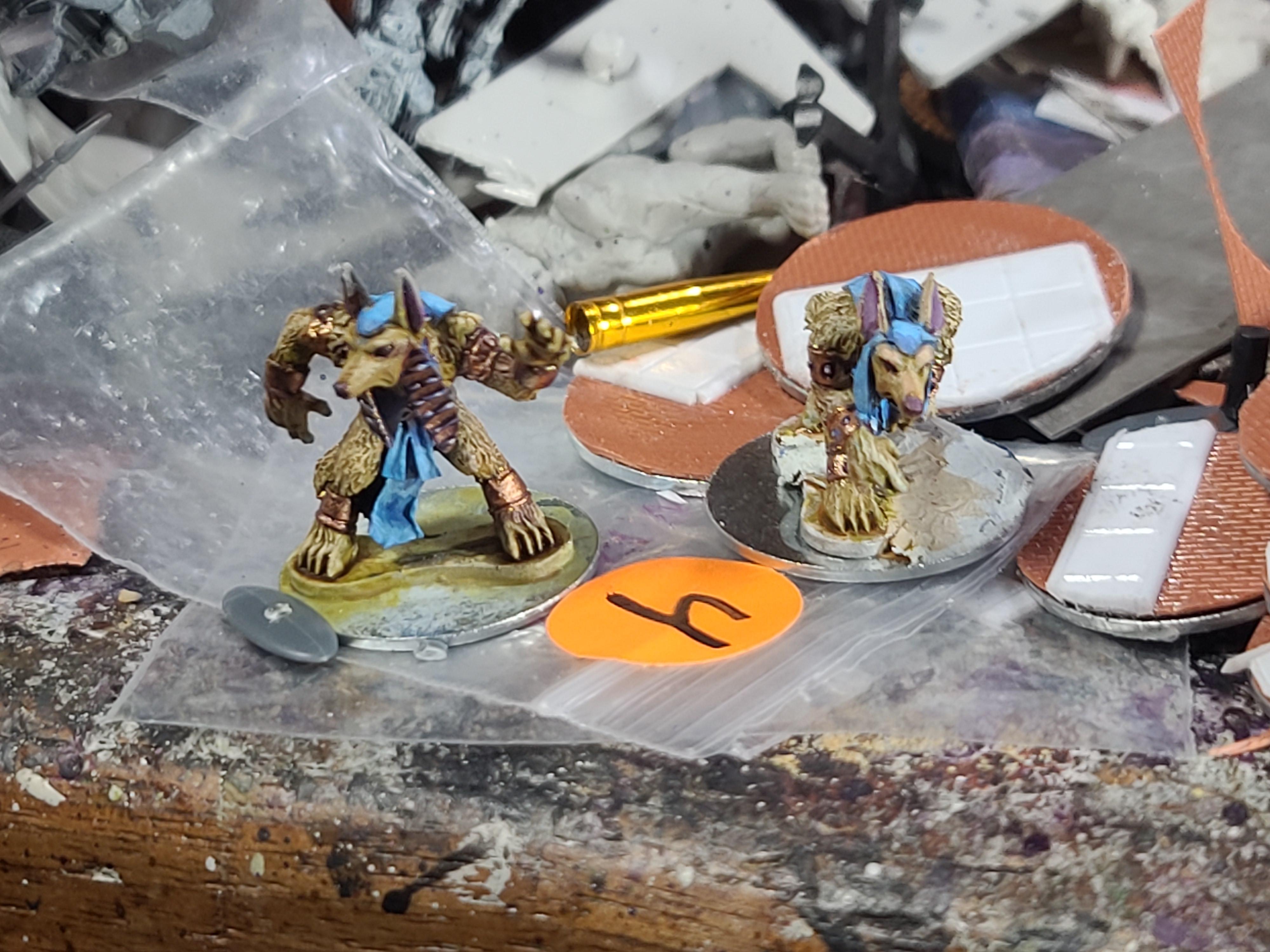 Brigade Games, Draculas America, Metal, North Star Military Figures, Werejackals