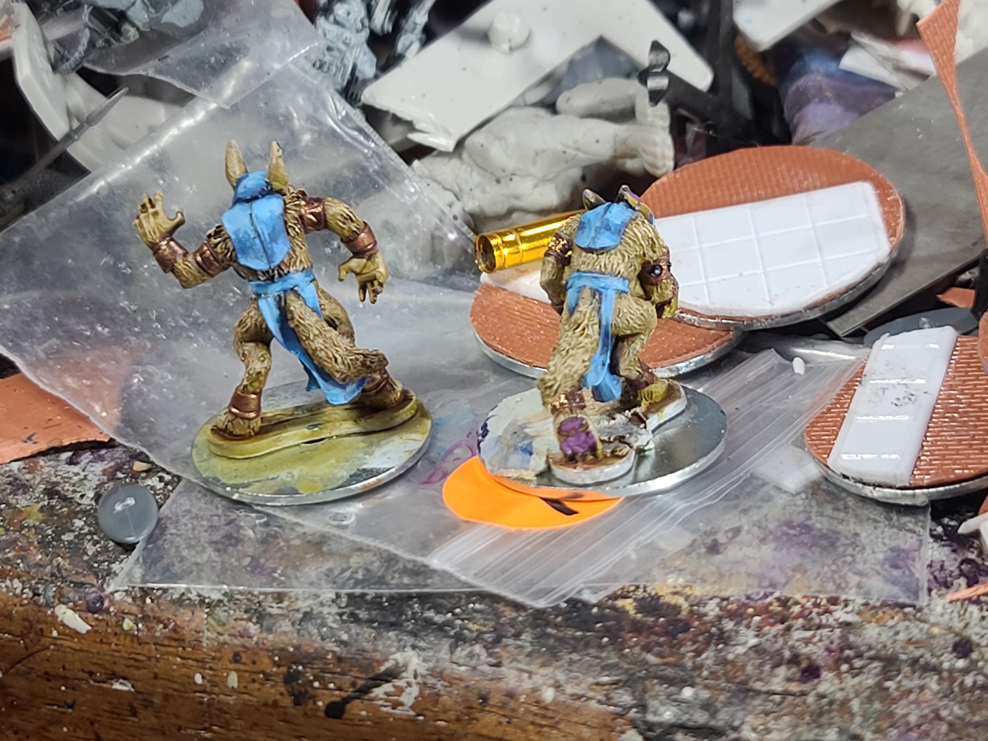 Brigade Games, Draculas America, Metal, North Star Military Figures, Werejackals