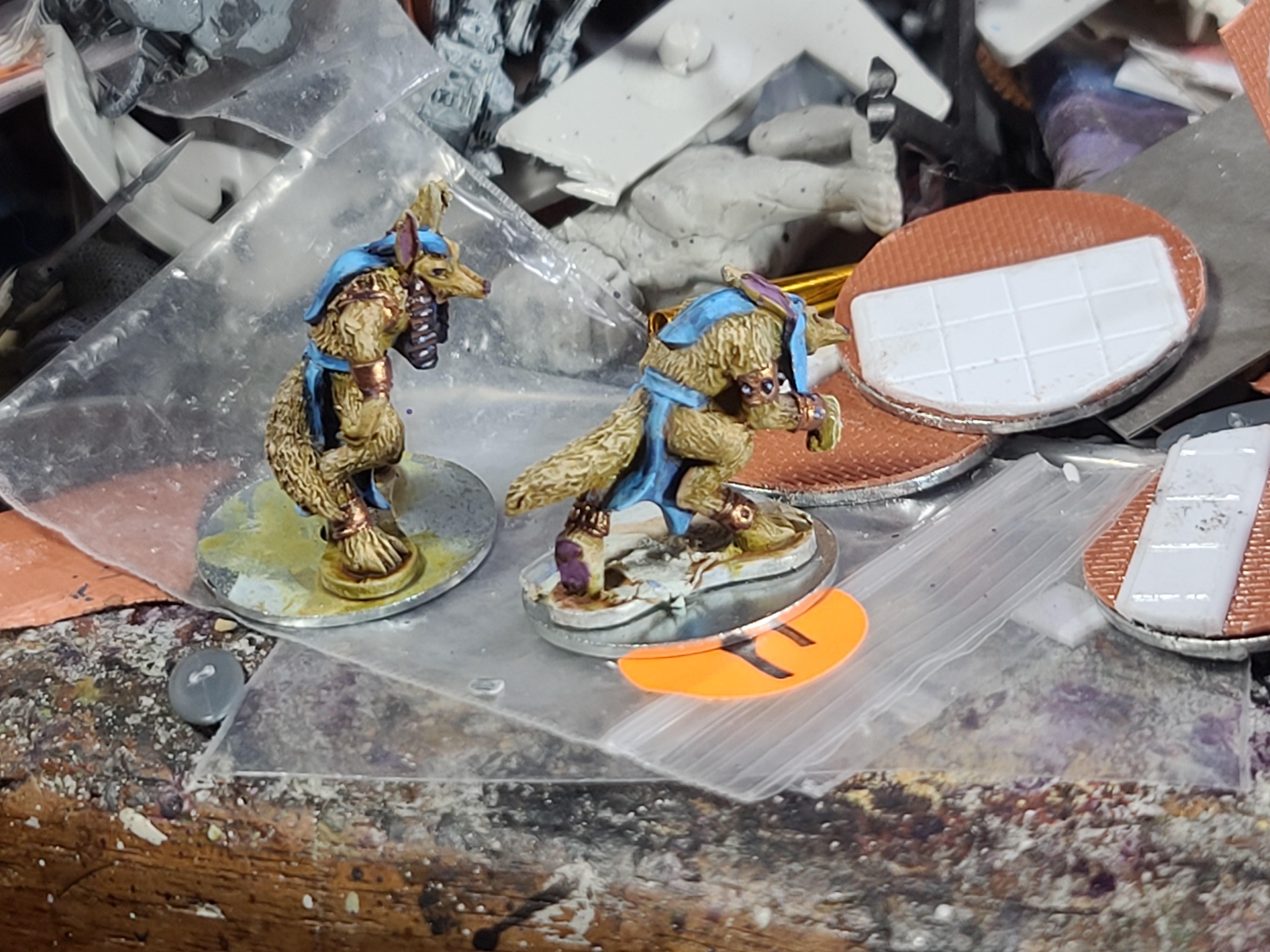 Brigade Games, Draculas America, Metal, North Star Military Figures, Werejackals