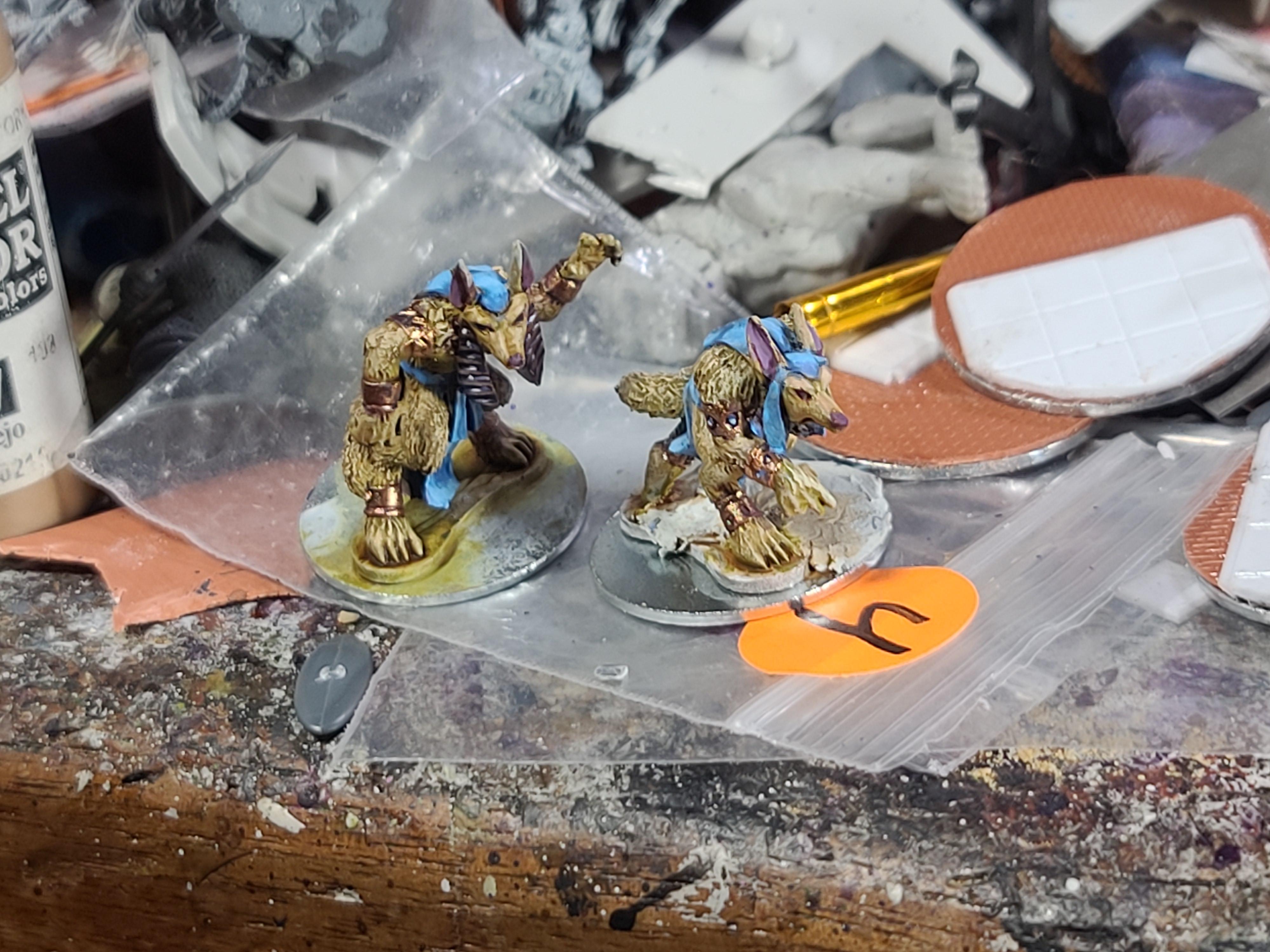 Brigade Games, Draculas America, Metal, North Star Military Figures, Werejackals