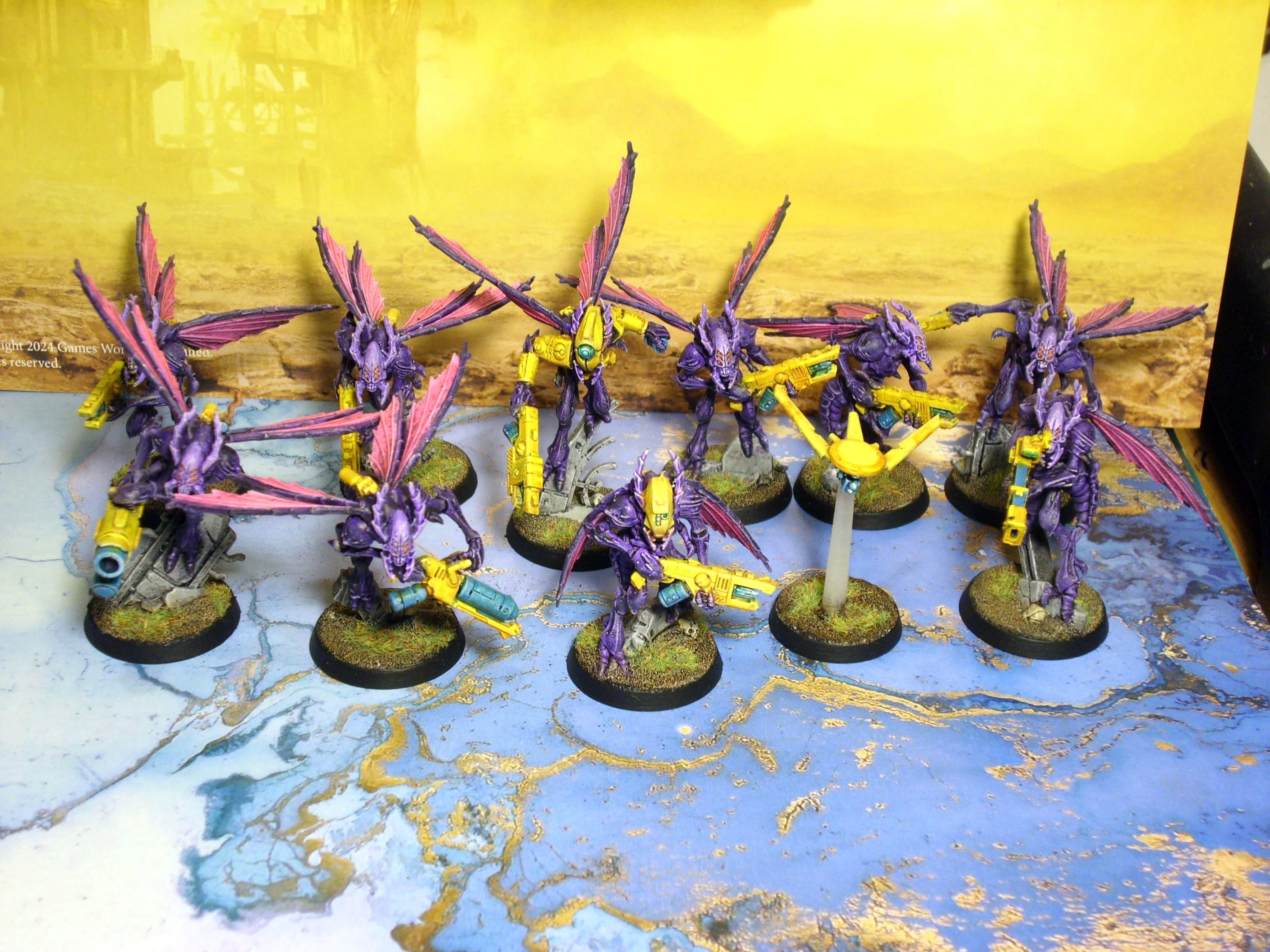 Kill Team, T'au Empire, Tau Empire, Vespid Stingwings, Vespids, Warhammer 40,000