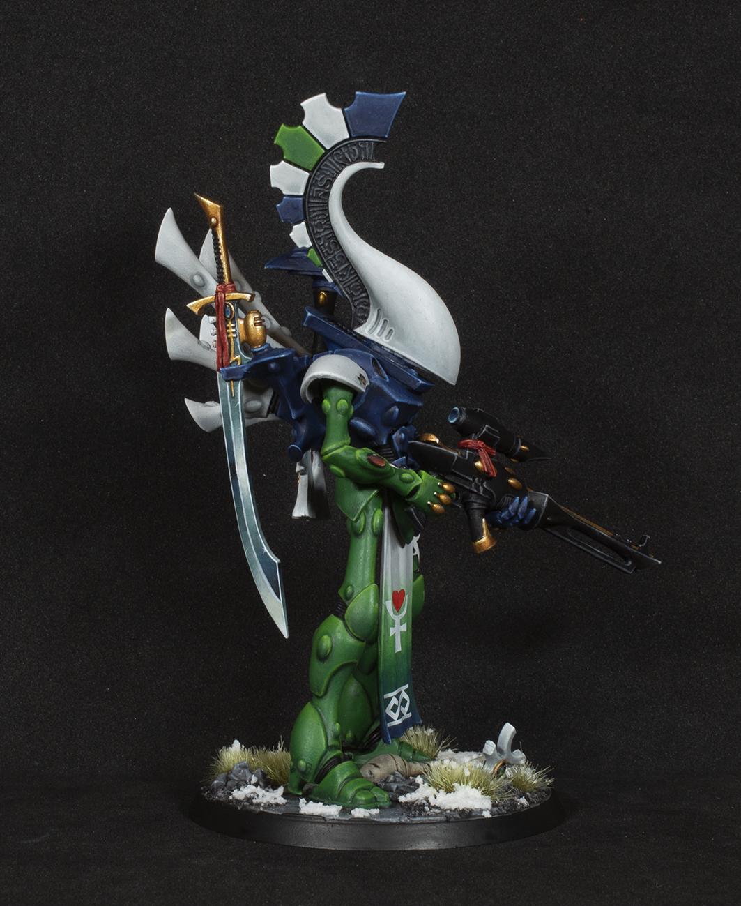 Aeldari, Aspect Warrior, Asuryani, Biel-tan, Craftworlds, Dire Avengers, Eldar, Wraithlord