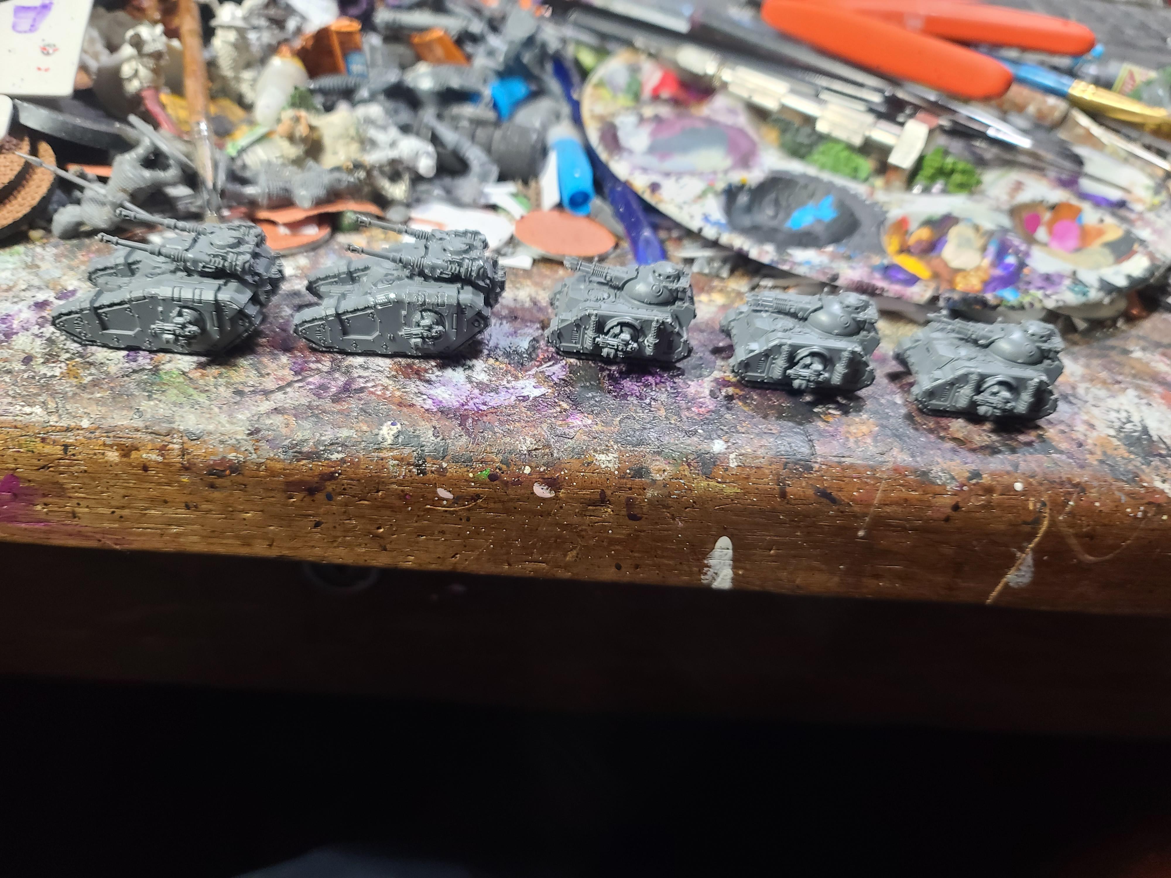 8mm, Games Workshop, Legions Imperialis, Predator, Sicarian, Space Marines, Tank