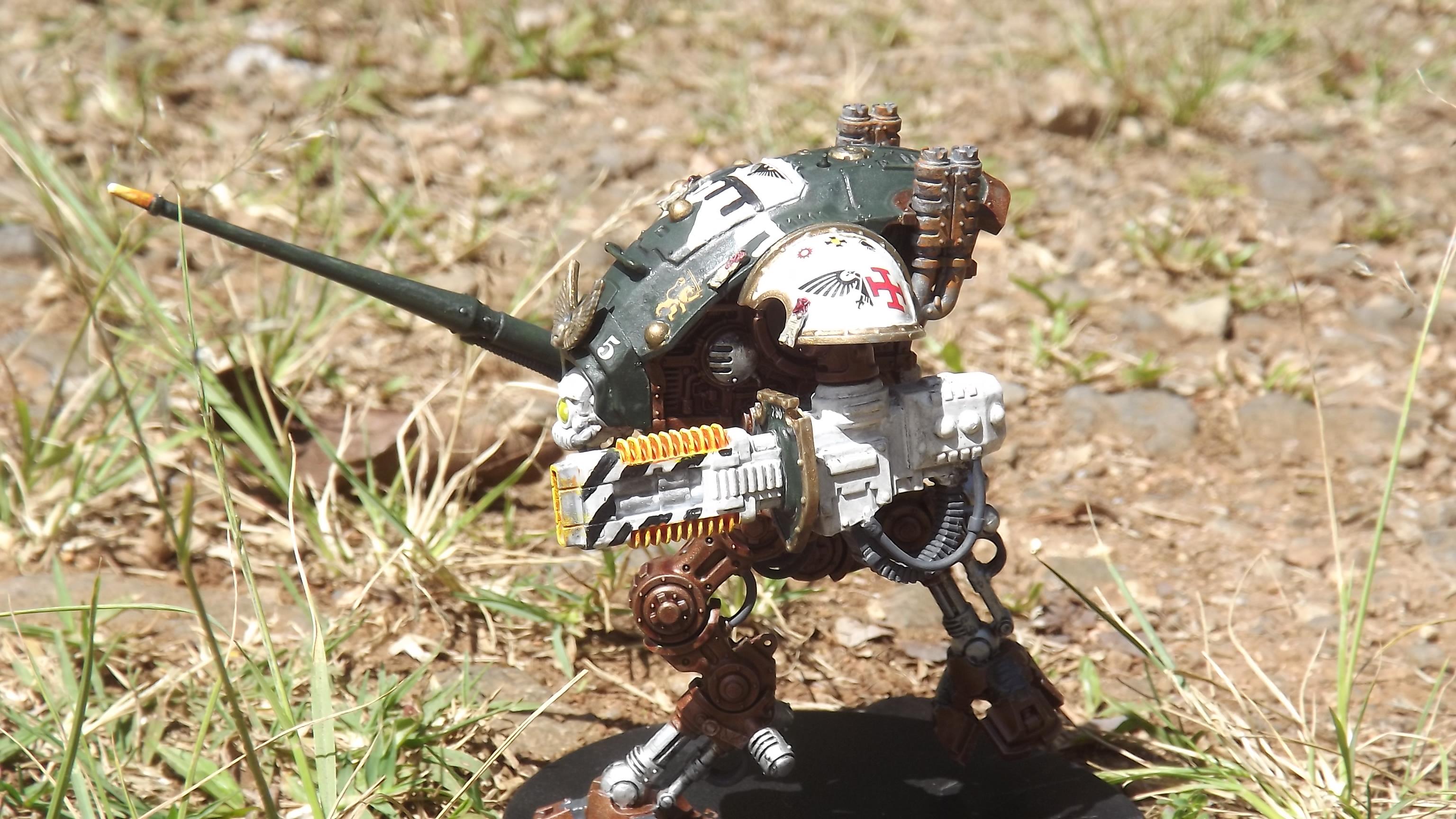 Armiger, Conversion, Heraldry, Imperial Knight, Lance, Lancer, Volkite Culverin, Work In Progress