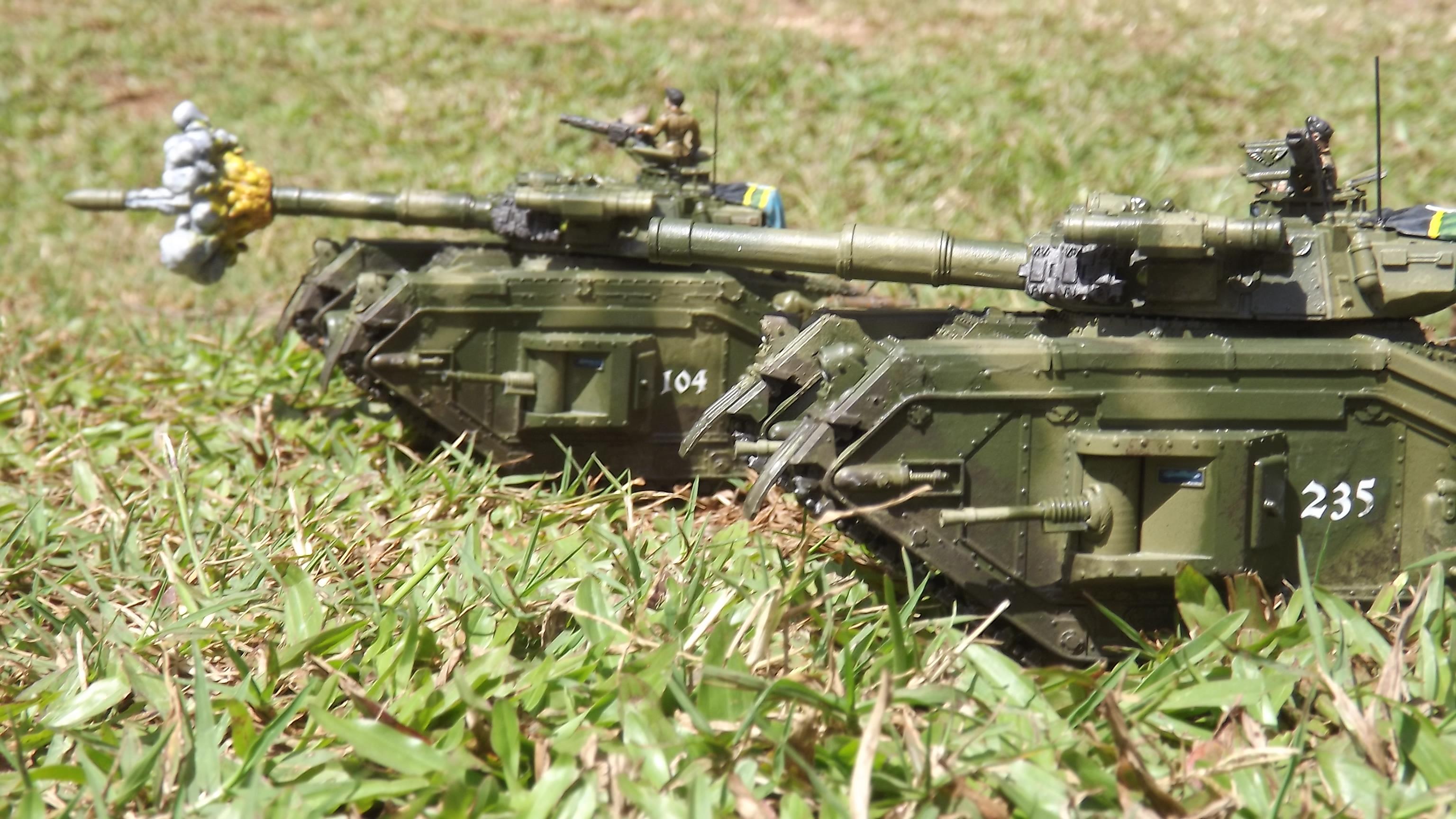 Deadly Print Studios, Malcador, Mortian, Oppressor Cannon, Super-heavy, Tiny Panzer Studios, Turreted Malcador
