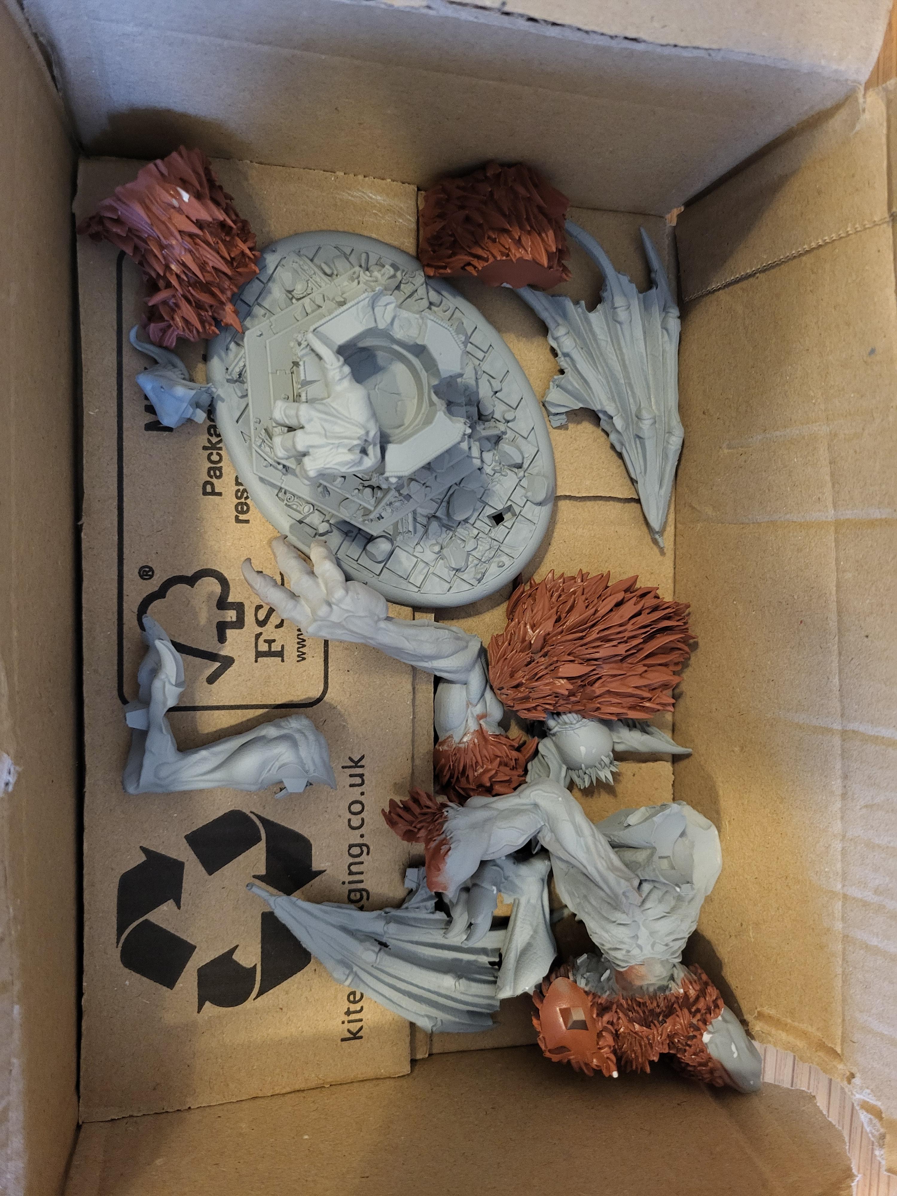 Stryx in pieces
