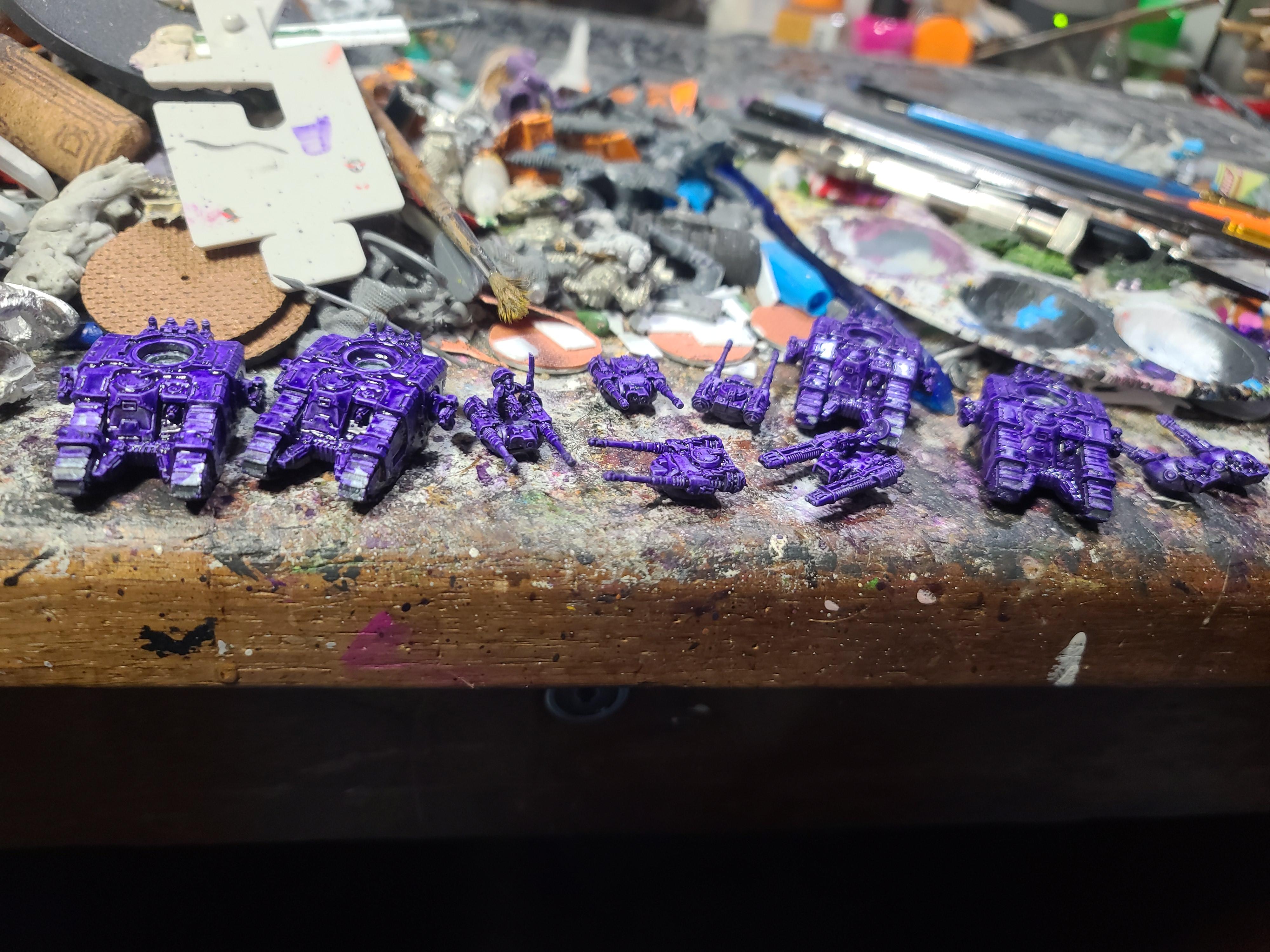 8mm, Emperor's Children, Games Workshop, Legions Imperialis, Sicarian, Space Marines, Tank