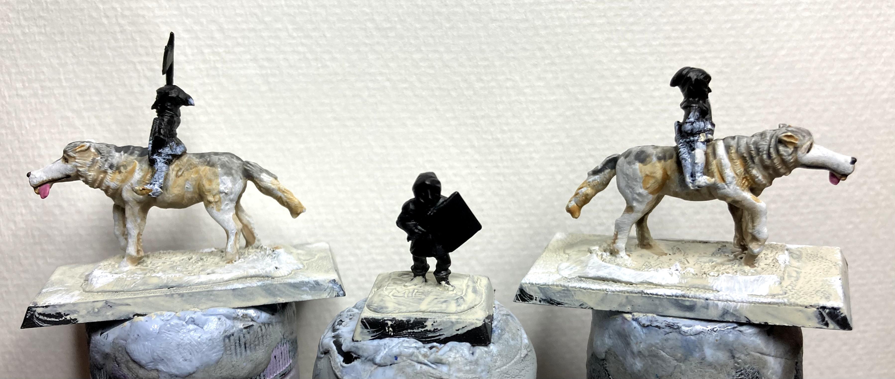 Minifigs goblin wolfriders wip 1