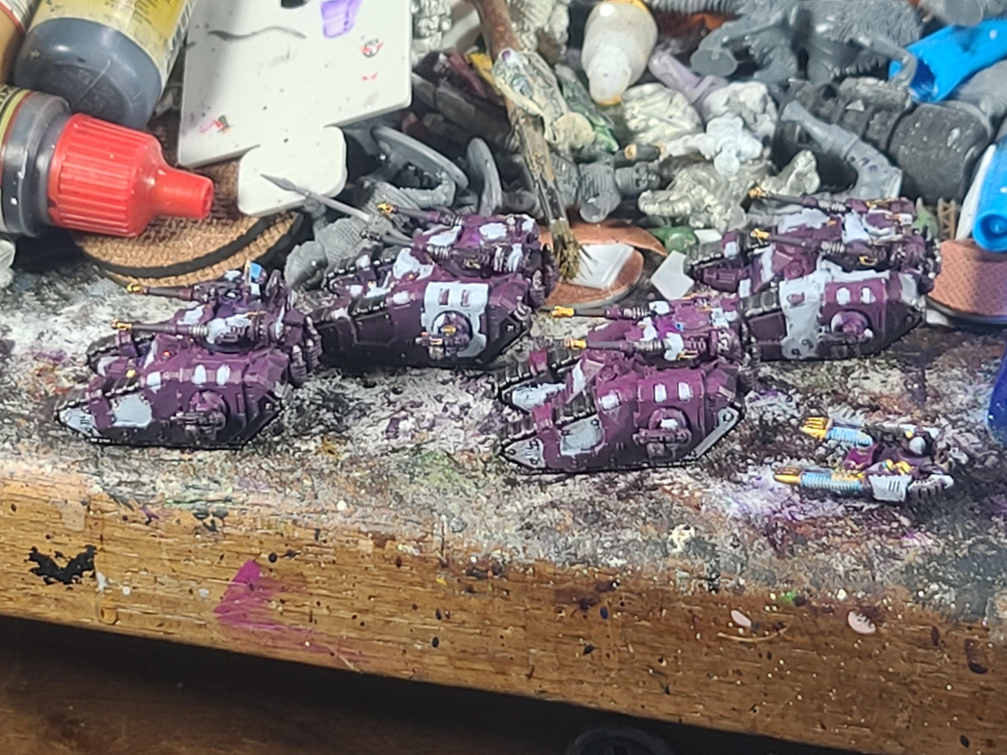 8mm, Emperor's Children, Games Workshop, Legions Imperialis, Sicarian, Space Marines, Tank