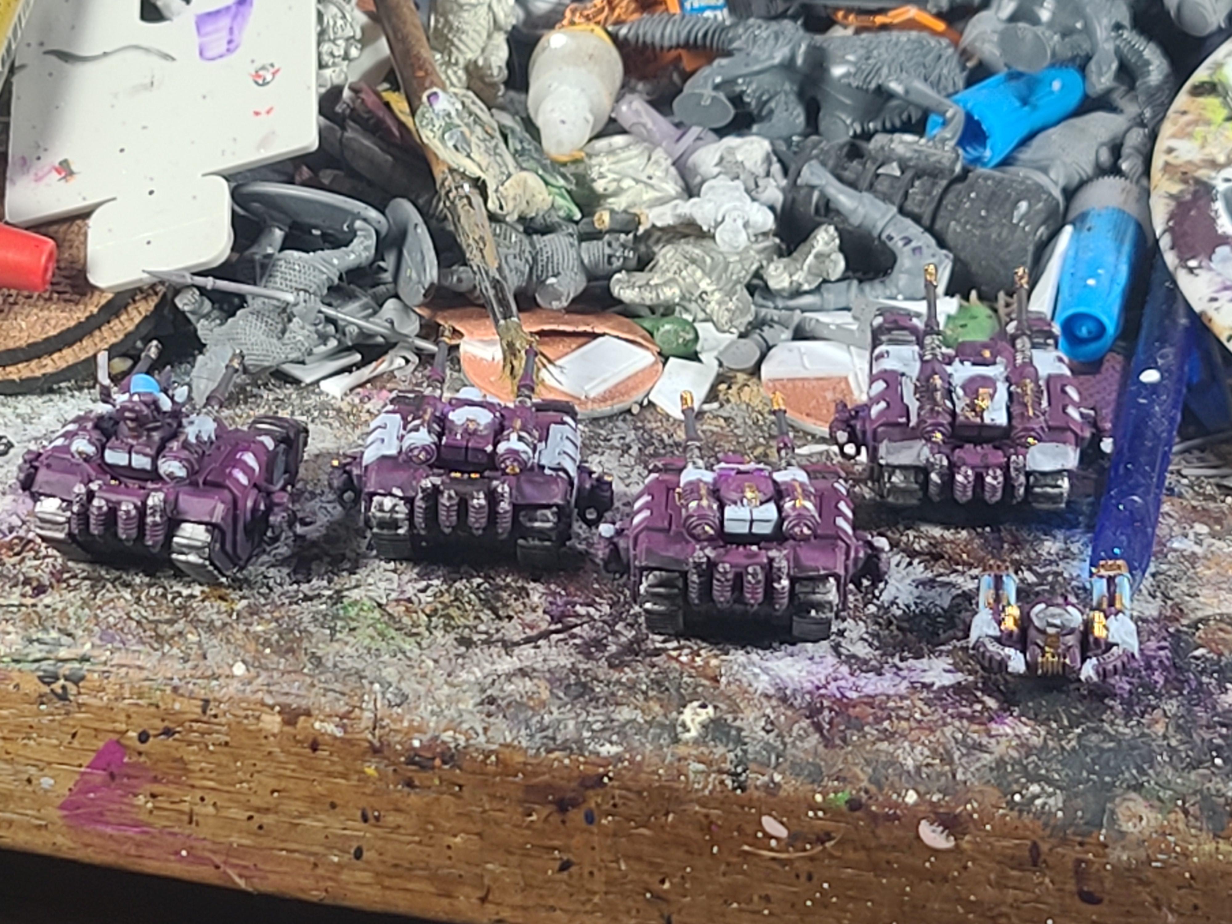 8mm, Emperor's Children, Games Workshop, Legions Imperialis, Sicarian, Space Marines, Tank