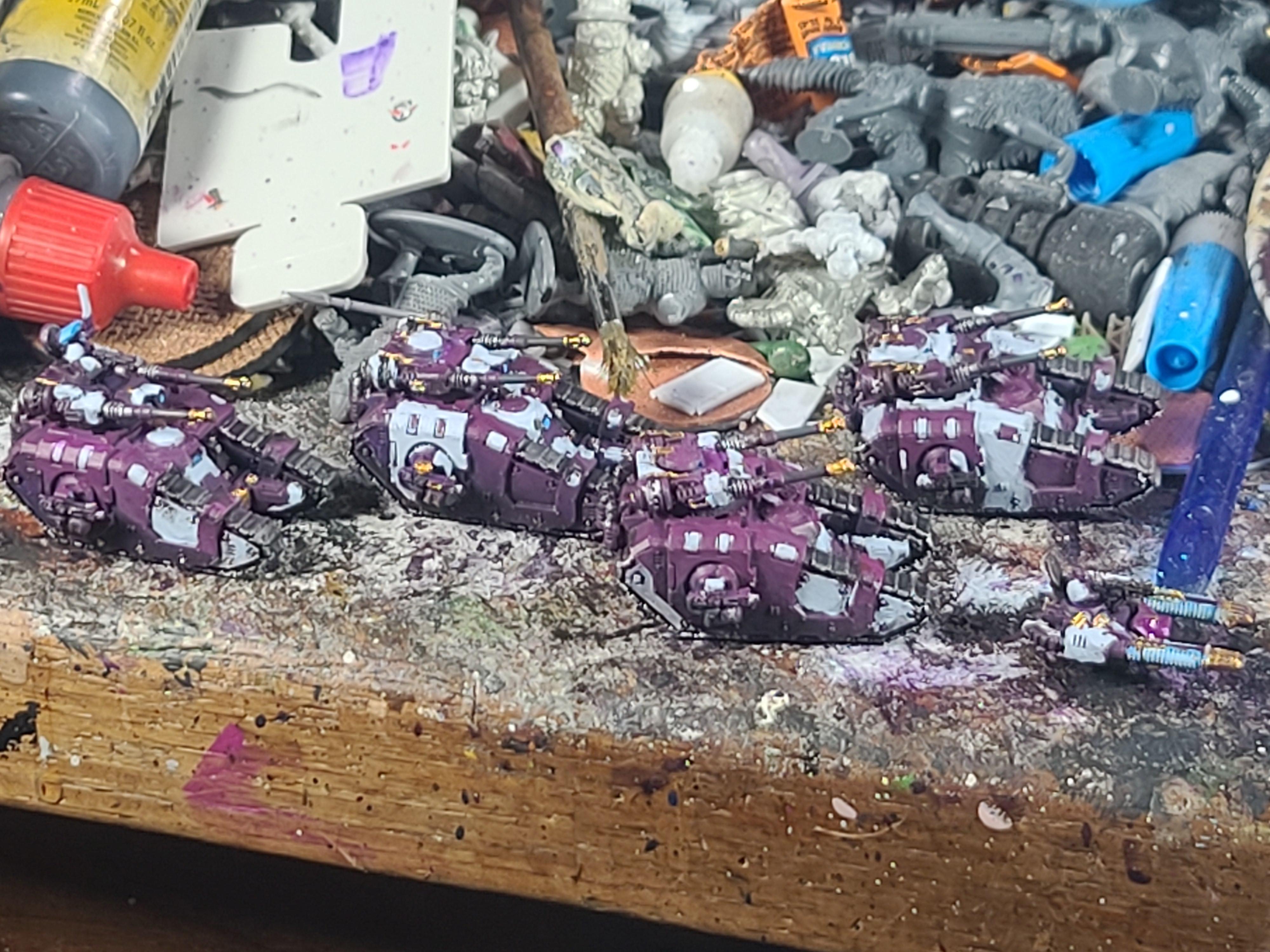 8mm, Emperor's Children, Games Workshop, Legions Imperialis, Sicarian, Space Marines, Tank
