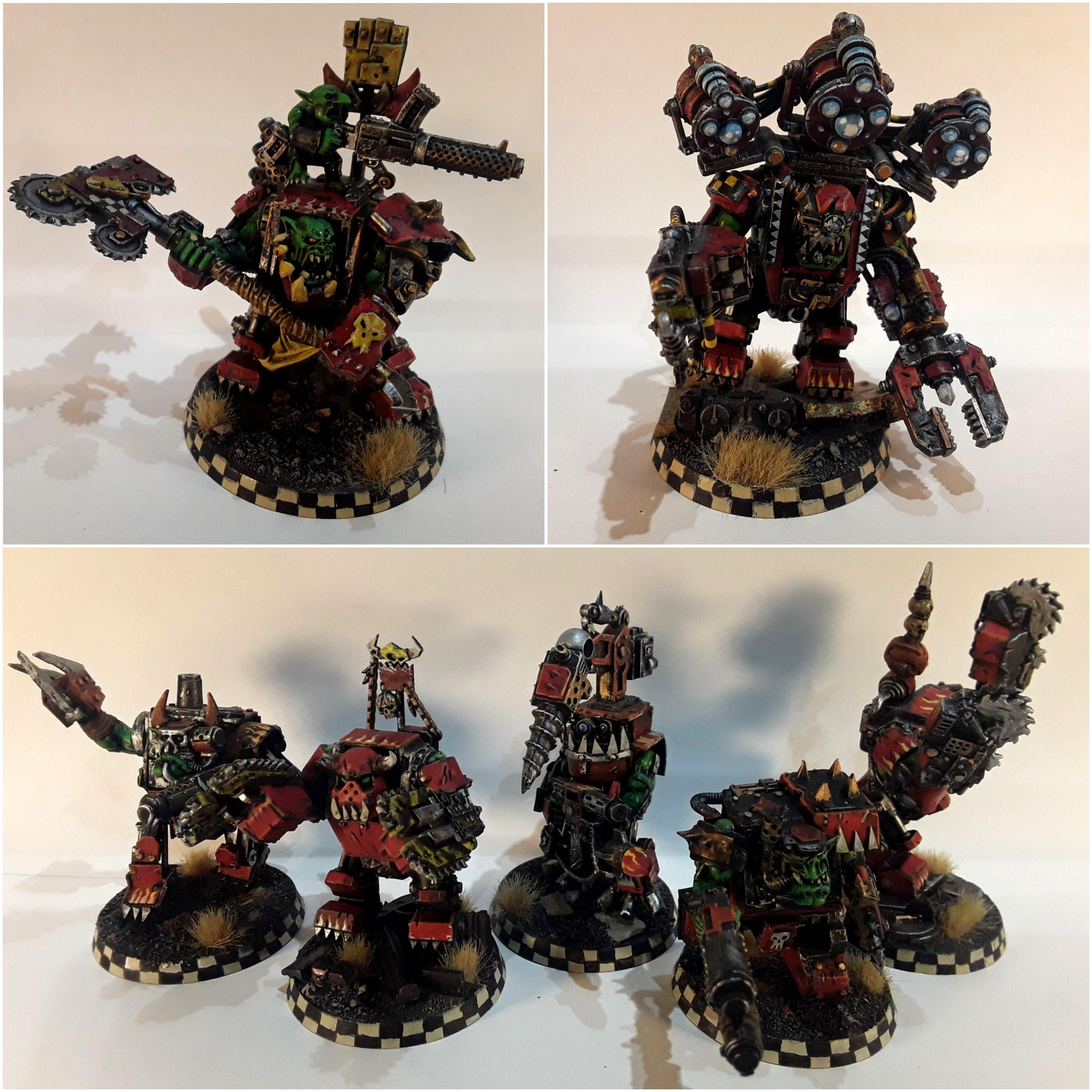 Big Mek, Meganob, Meganobz, Orks, Warboss
