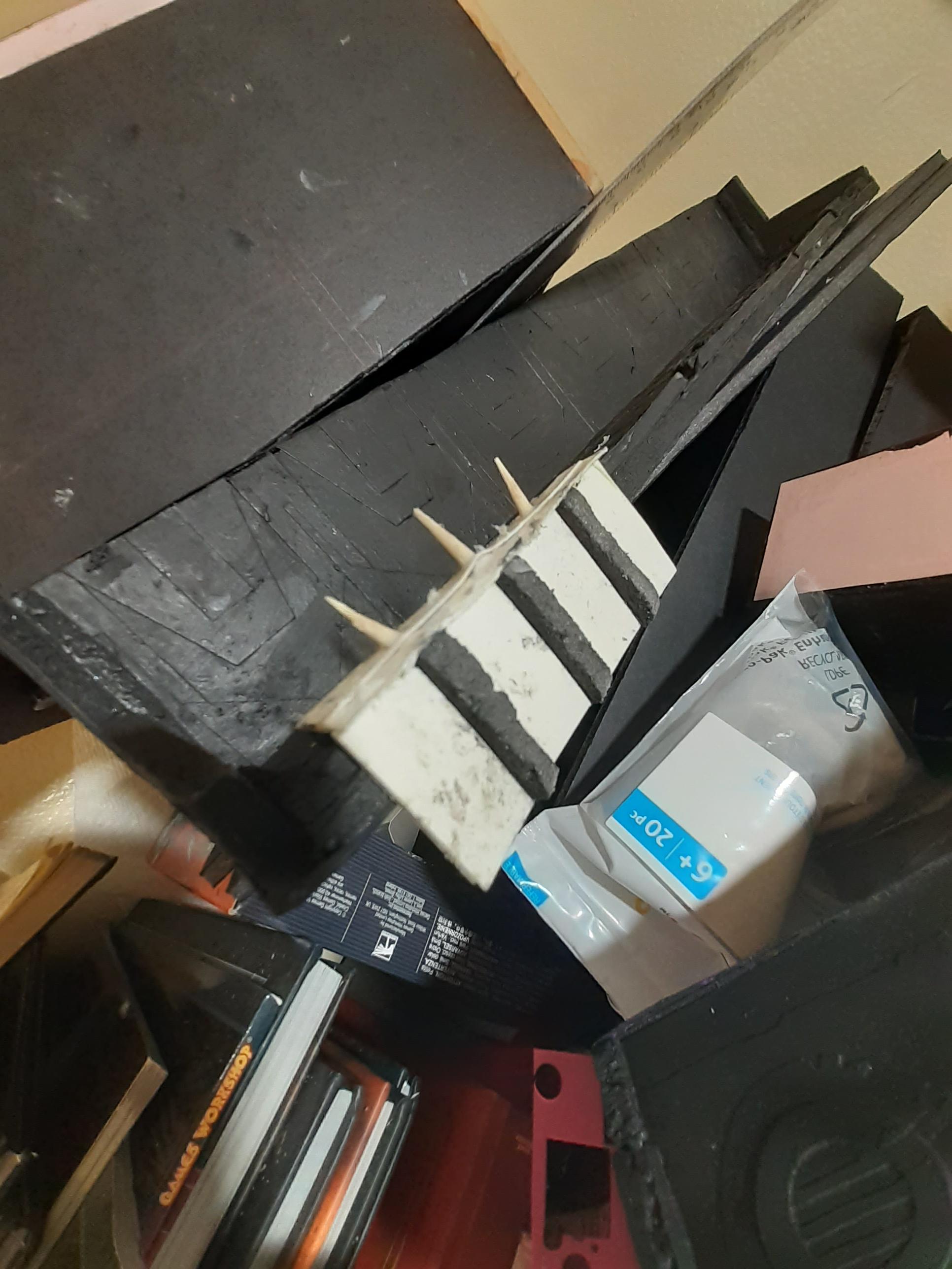 Blue, Dark, Inq28, Necromunda, Scratch Build, Spacehulk, Terrain, Wargaming, Warhammer 40,000