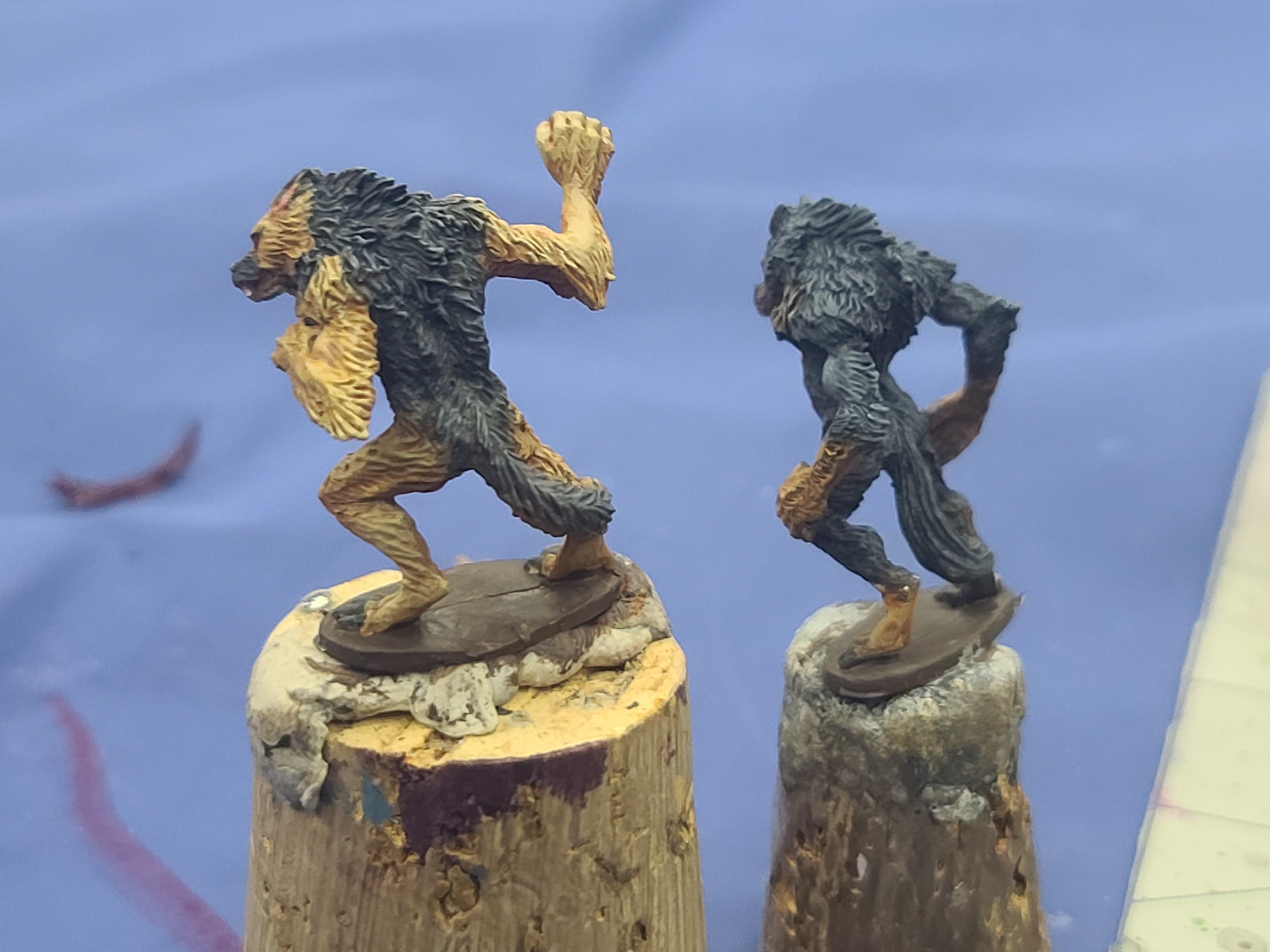 Brigade Games, Dracula's America, Metal, North Star Military Fogures, Werewolf