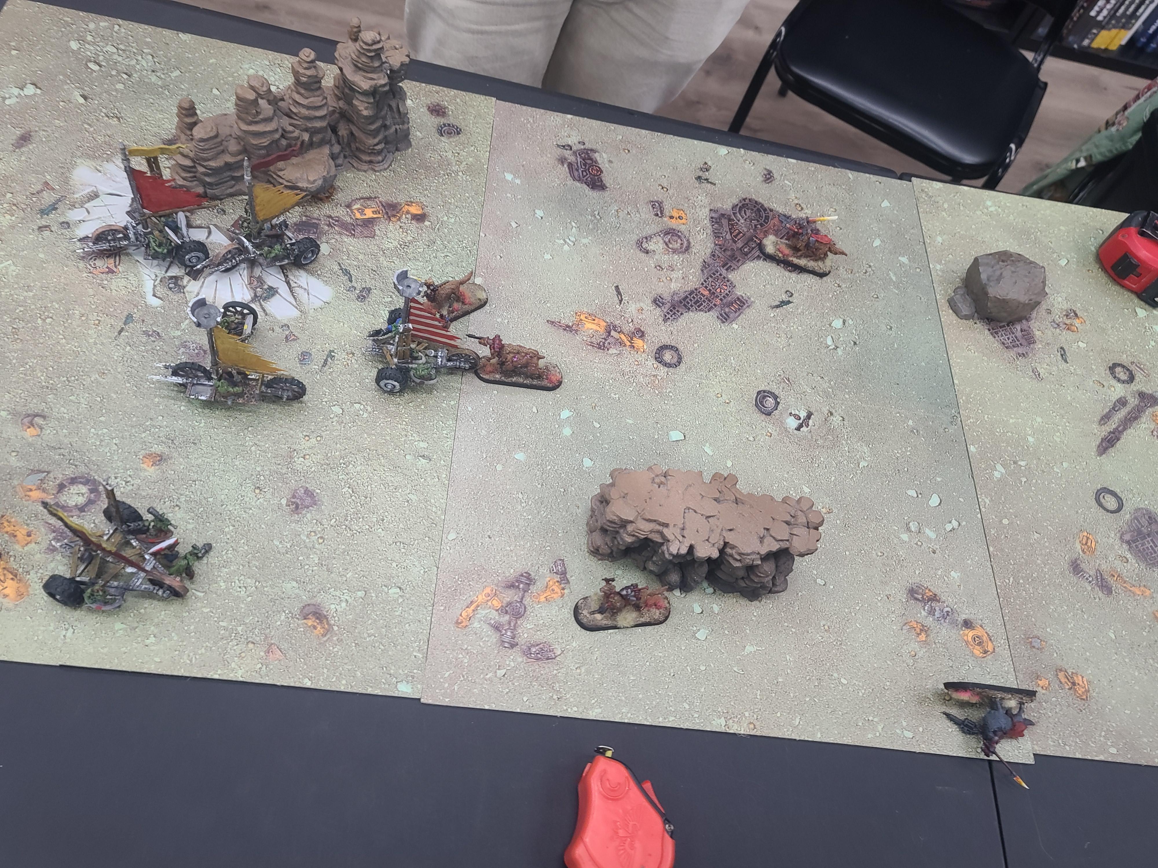 Da Chase, Game Shots, Gorkamorka, Grot Revolutionary Committee, Muties