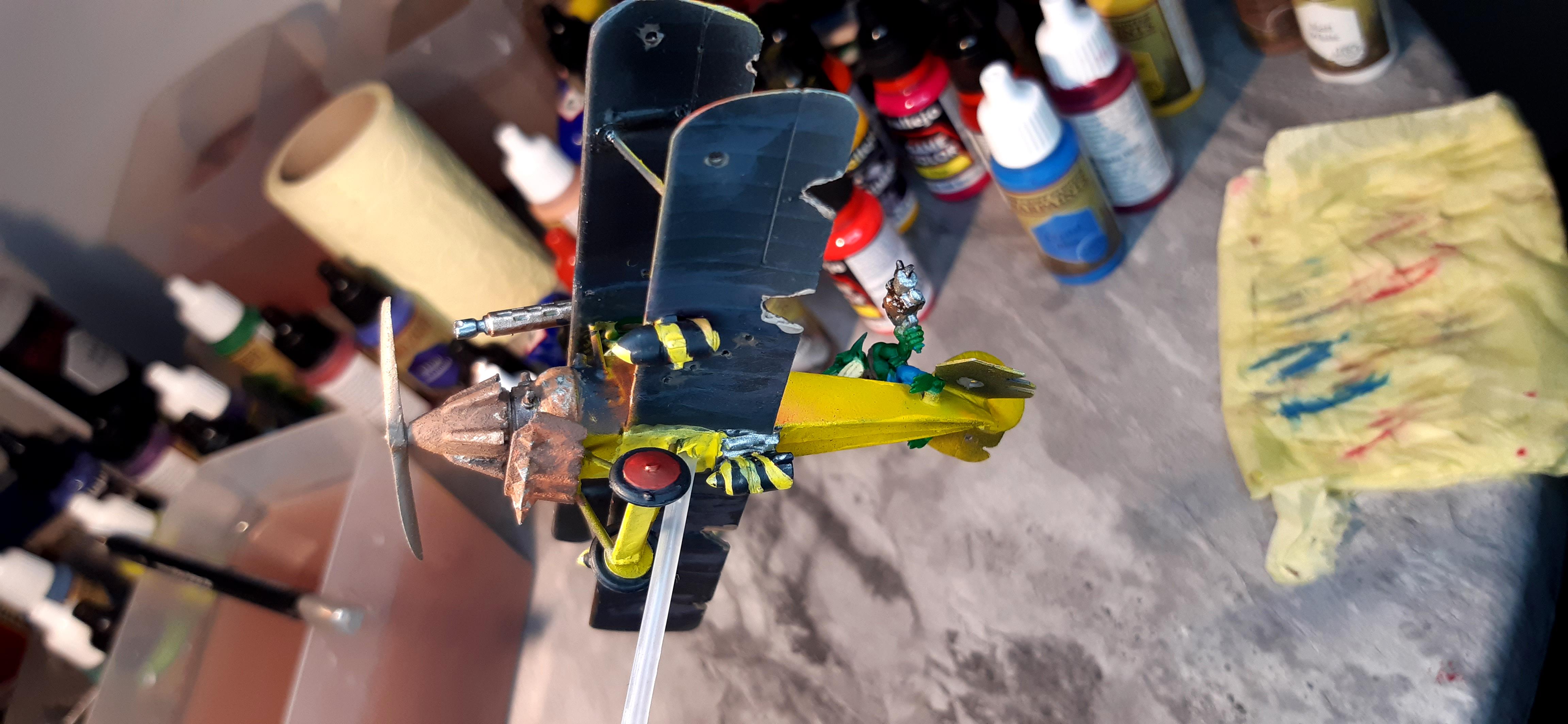 Gretschn, Gretschn Moth, Grots, Kittbashing, Orcs, Orks, Work In Progress
