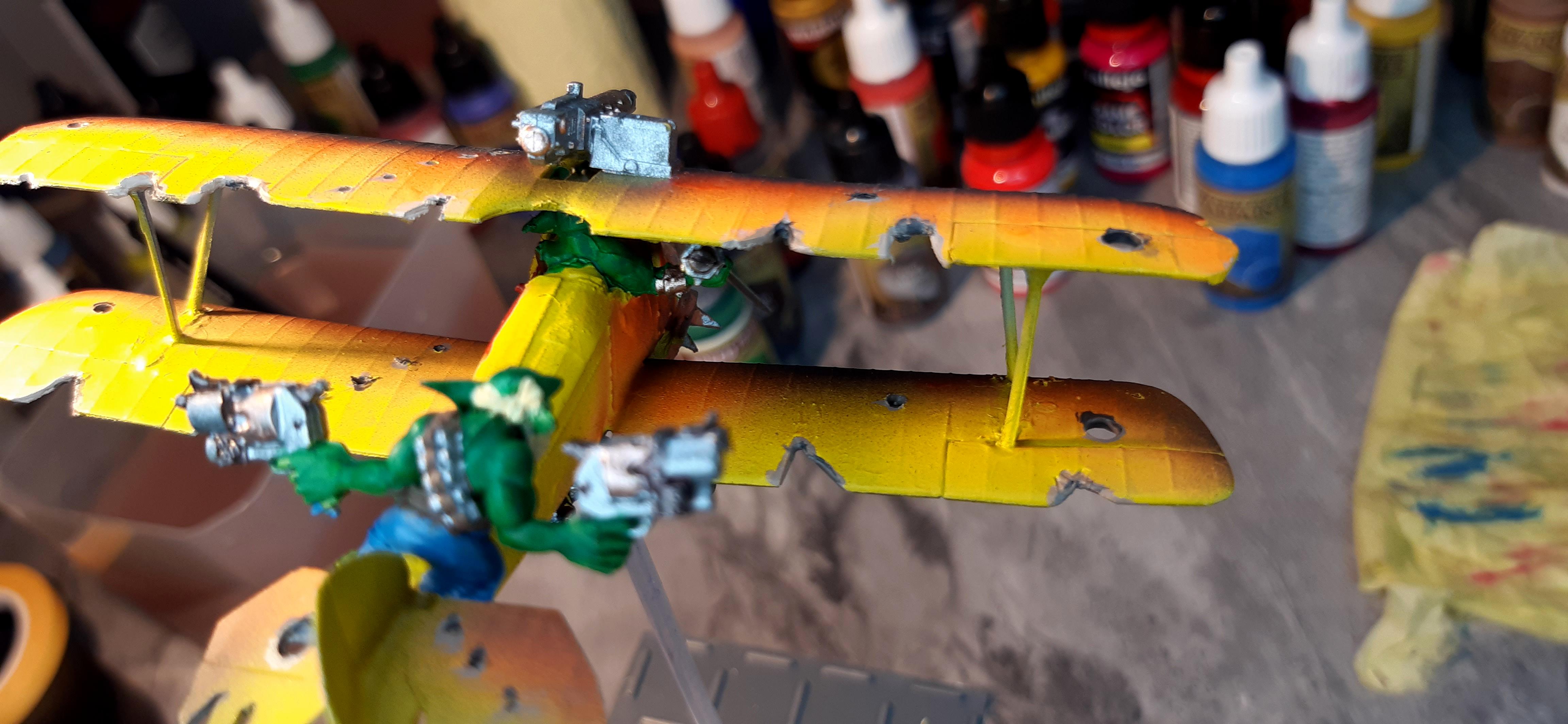 Gretschn, Gretschn Moth, Grots, Kittbashing, Orcs, Orks, Work In Progress