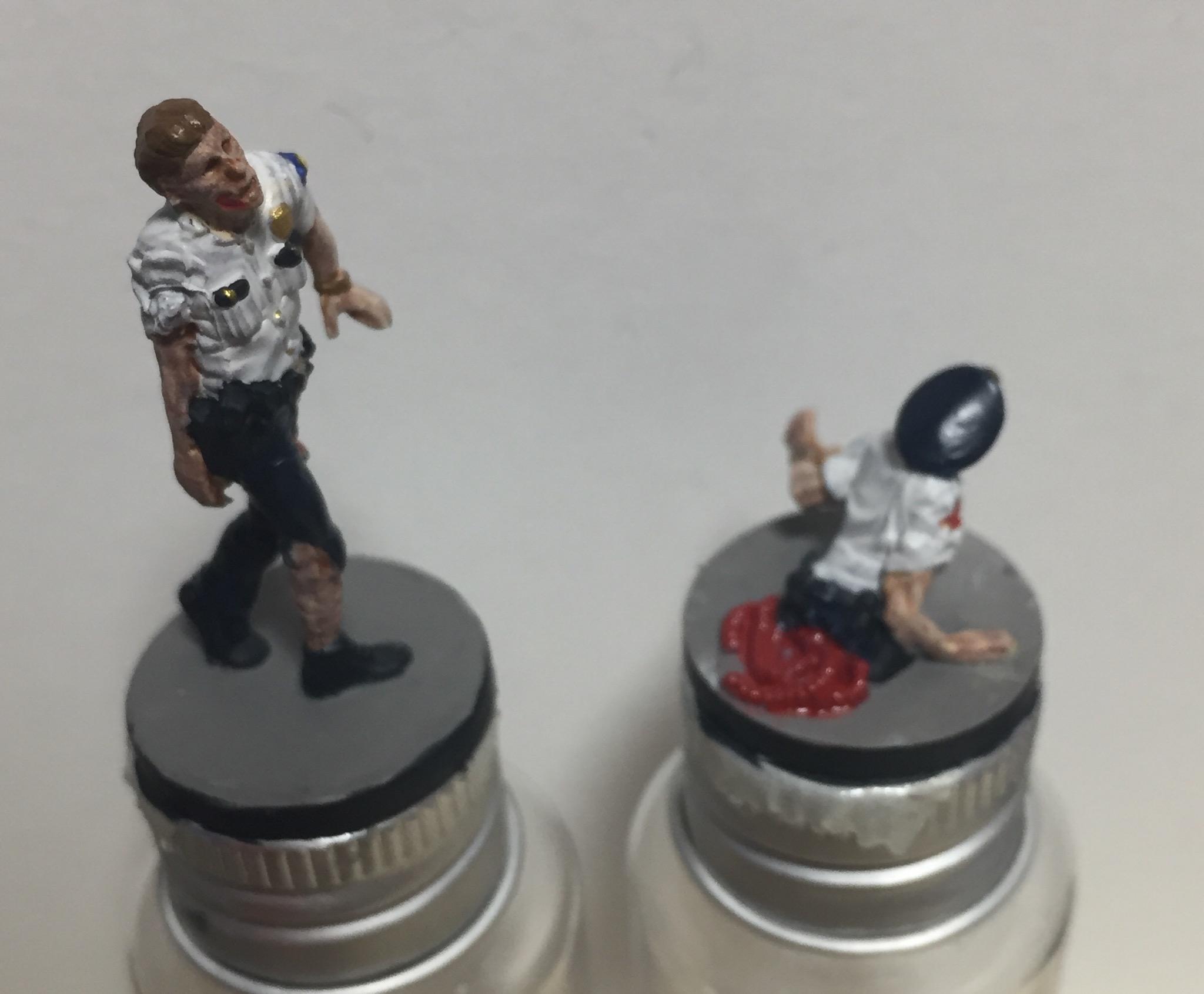 Police, Re2, Resident Evil, Rpd, Steamforged Games, Zombie