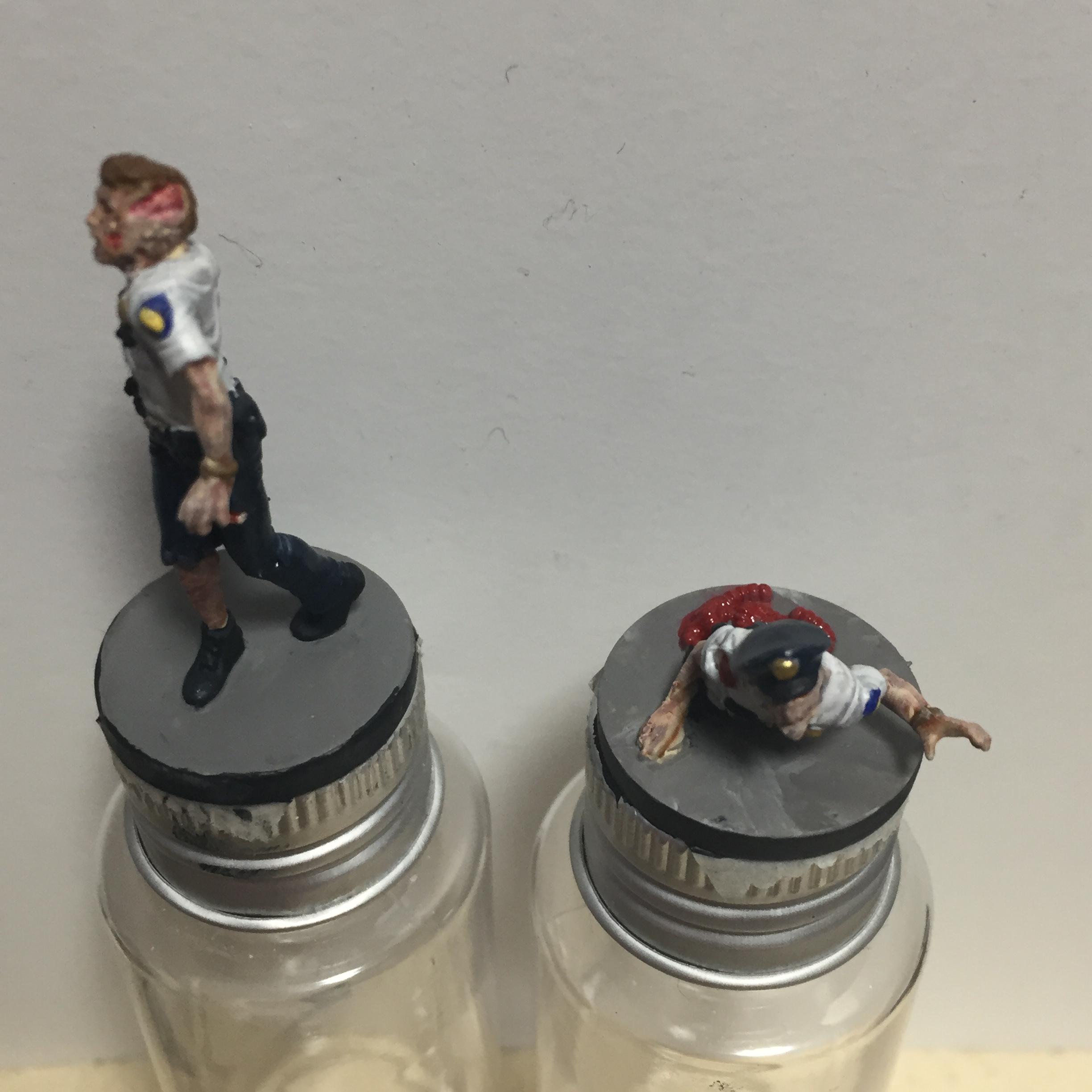 Police, Re2, Resident Evil, Rpd, Steamforged Games, Zombie