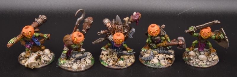 Grots, Halloween, Pumpkin Heads