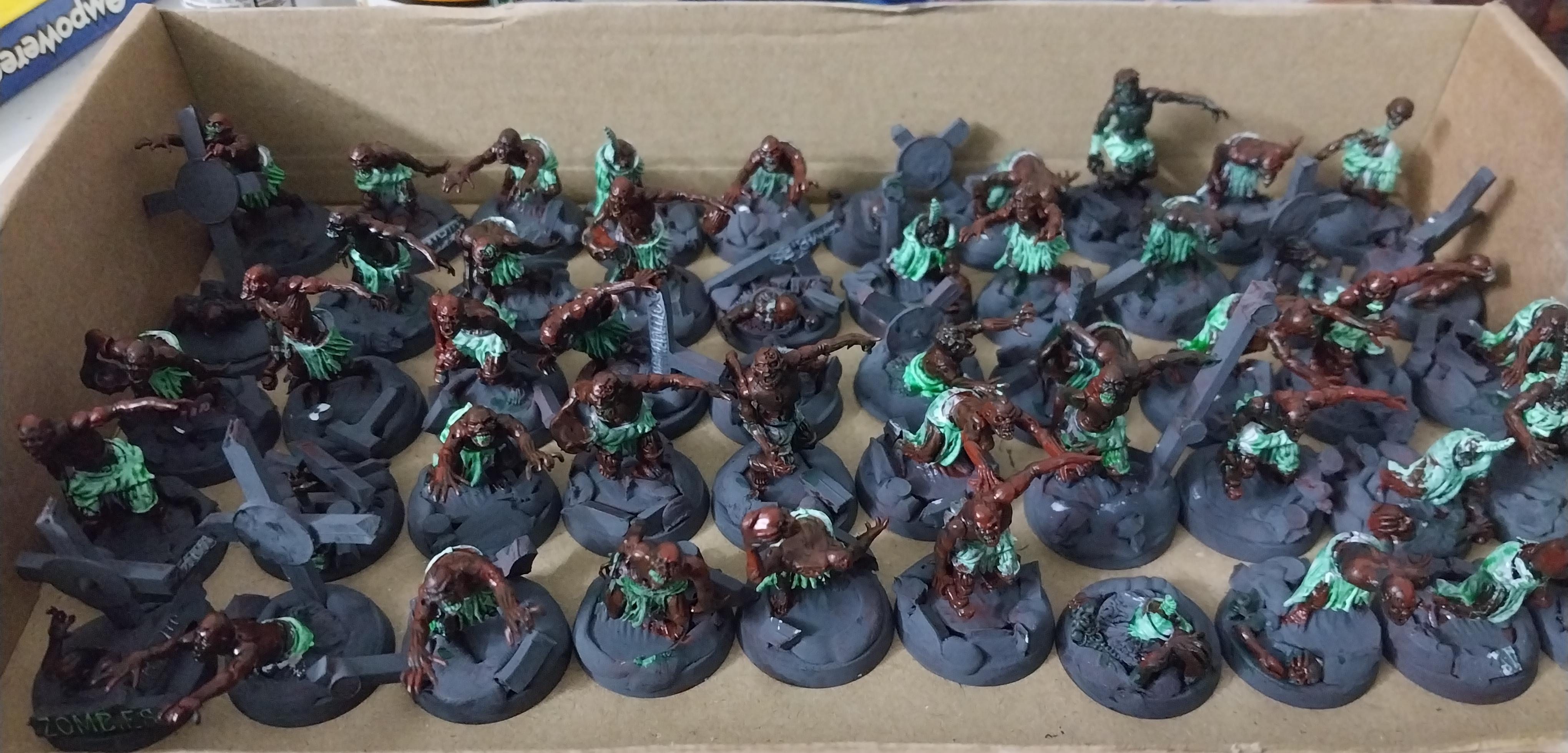 Hoard, Mantic, Undead, Work In Progress, Zombie