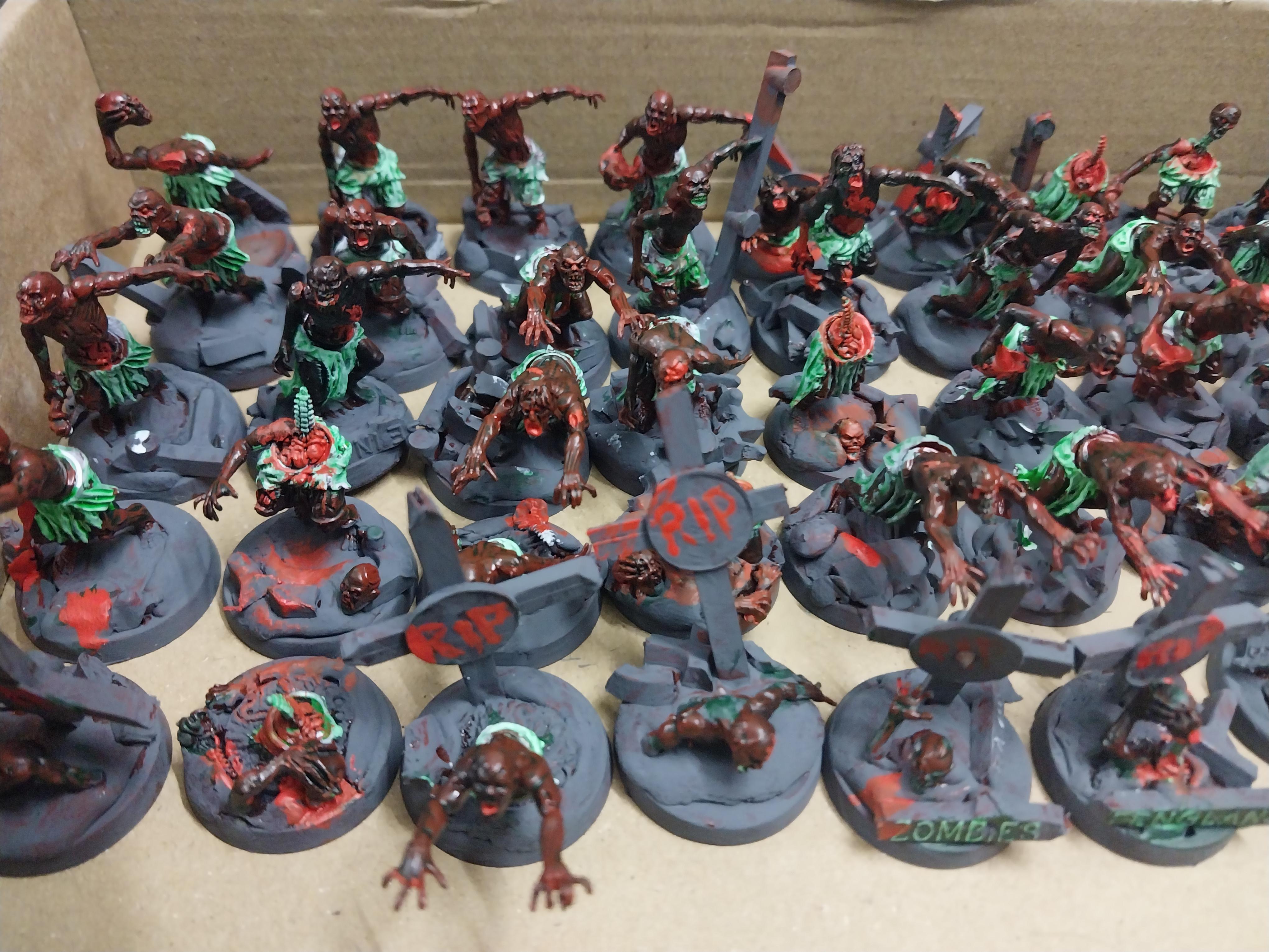 Hoard, Mantic, Undead, Work In Progress, Zombie