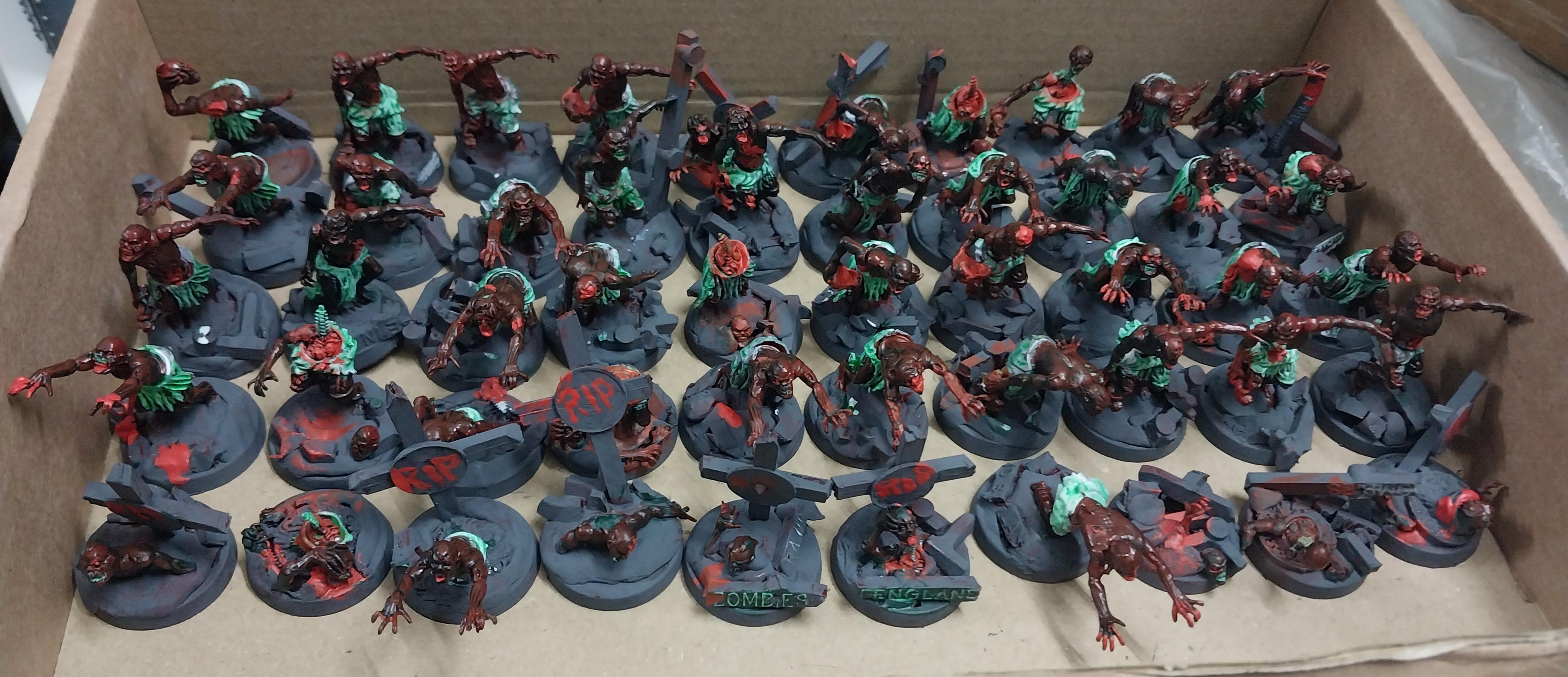 Hoard, Mantic, Undead, Work In Progress, Zombie