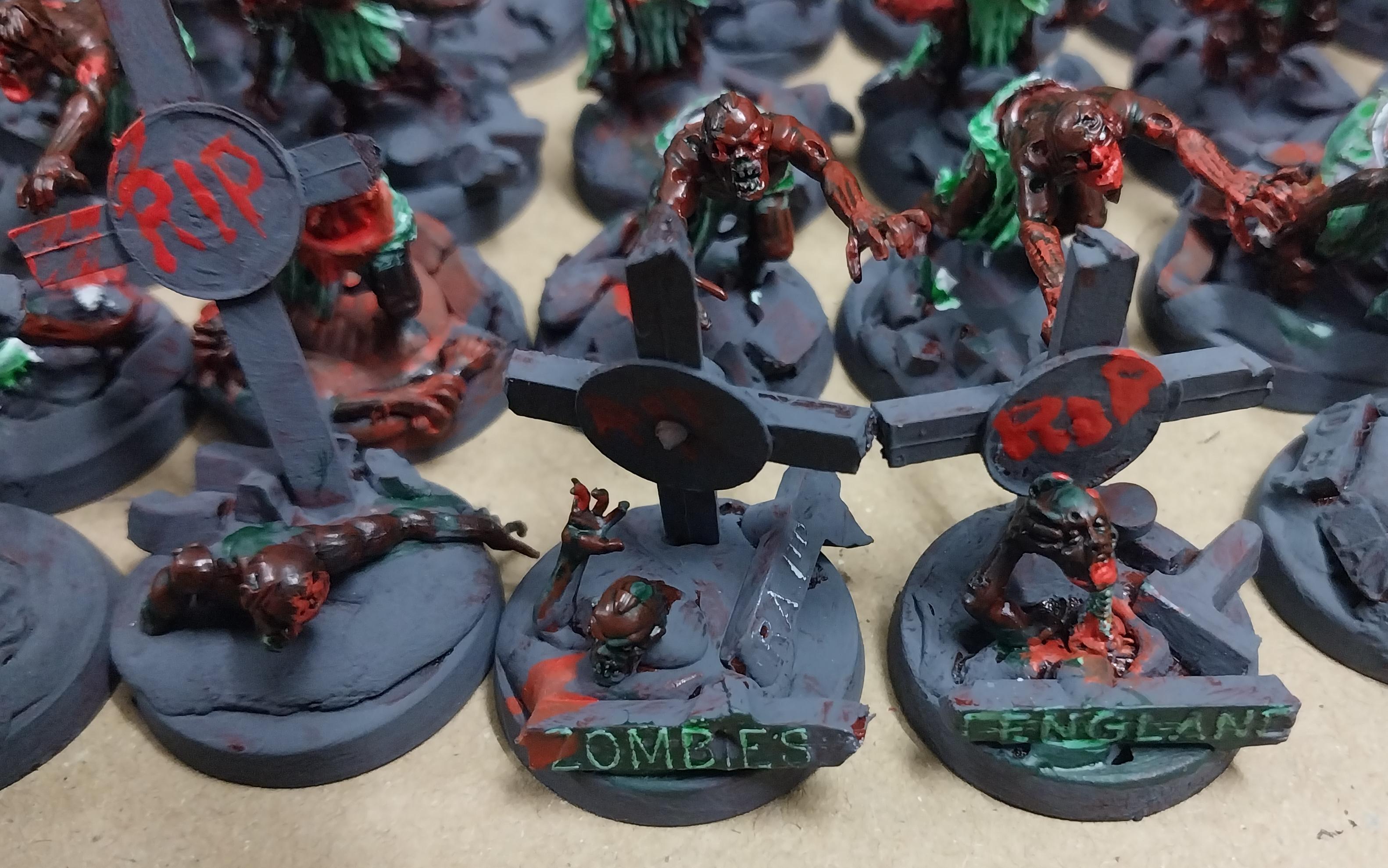 Hoard, Mantic, Undead, Work In Progress, Zombie