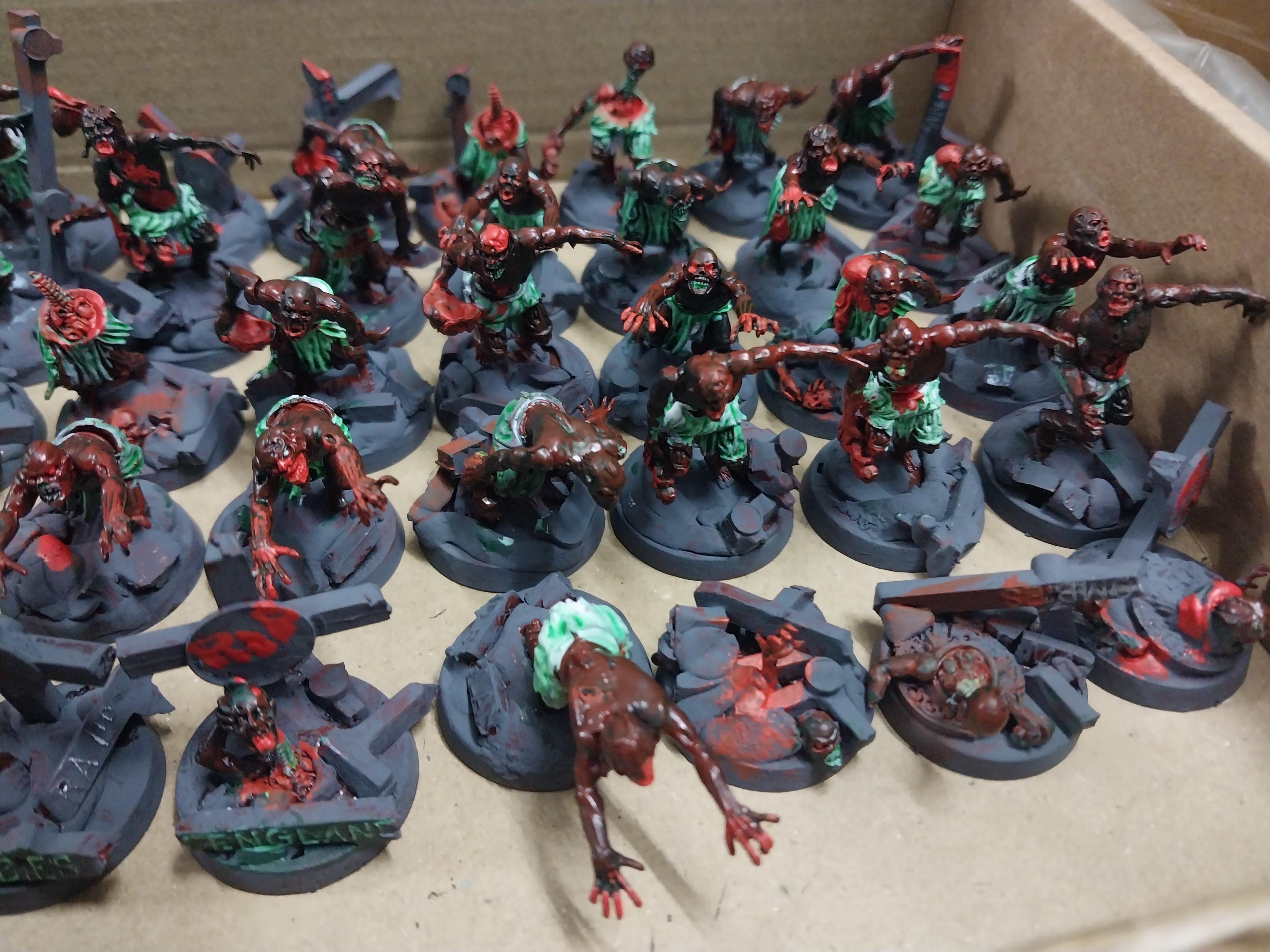 Hoard, Mantic, Undead, Work In Progress, Zombie