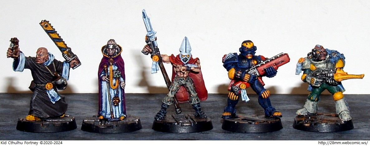 Acolytes, Adeptus Arbites, Adeptus Custodes, Games Workshop, Imperial Agents, Inquisition, Oldhammer, Preacher, Priest, Rogue Trader, Warhammer 40,000