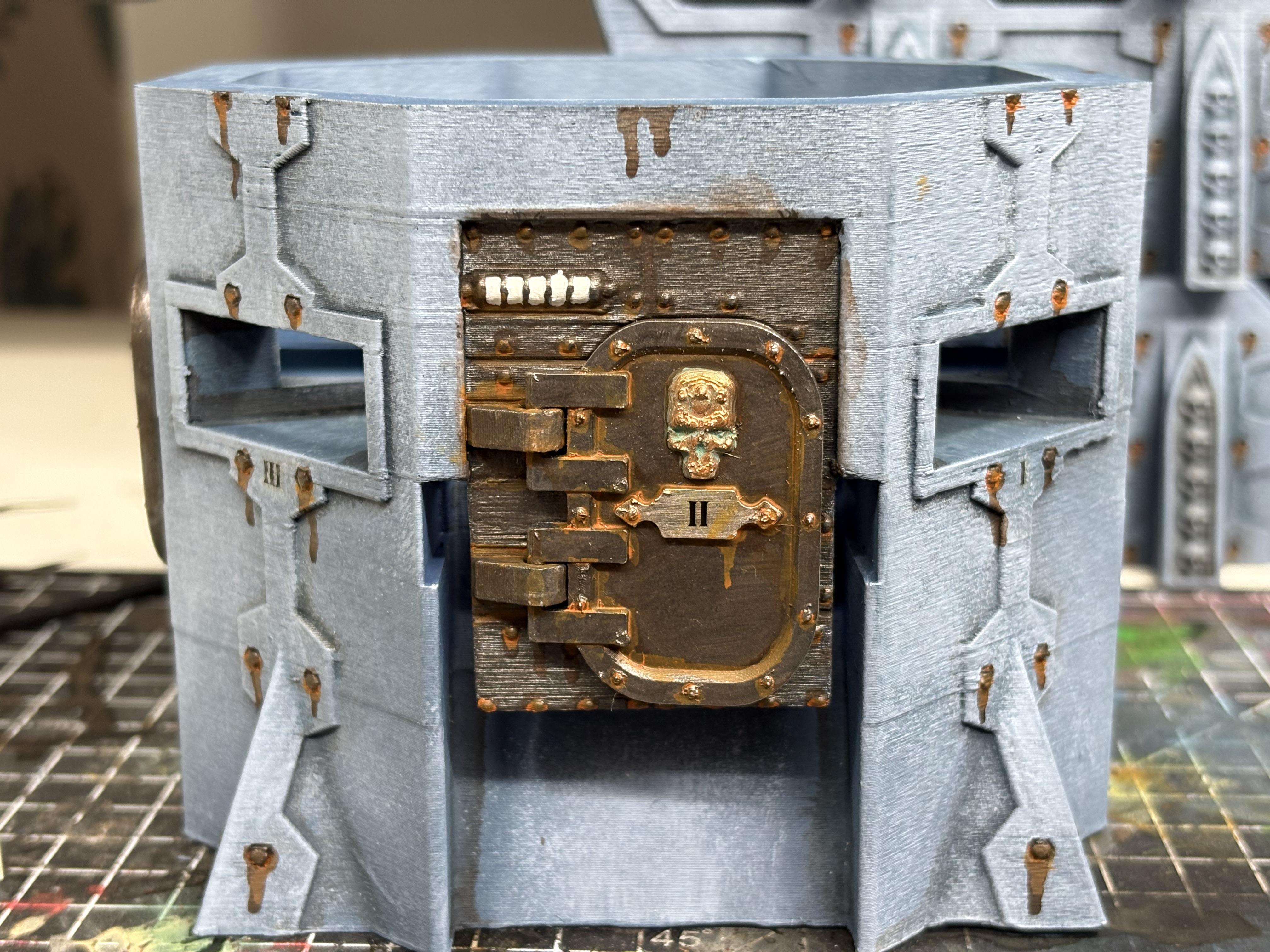 3d Printed, Fortress, Strongpoint, Warhammer 40,000, White Dwarf, Work In Progress