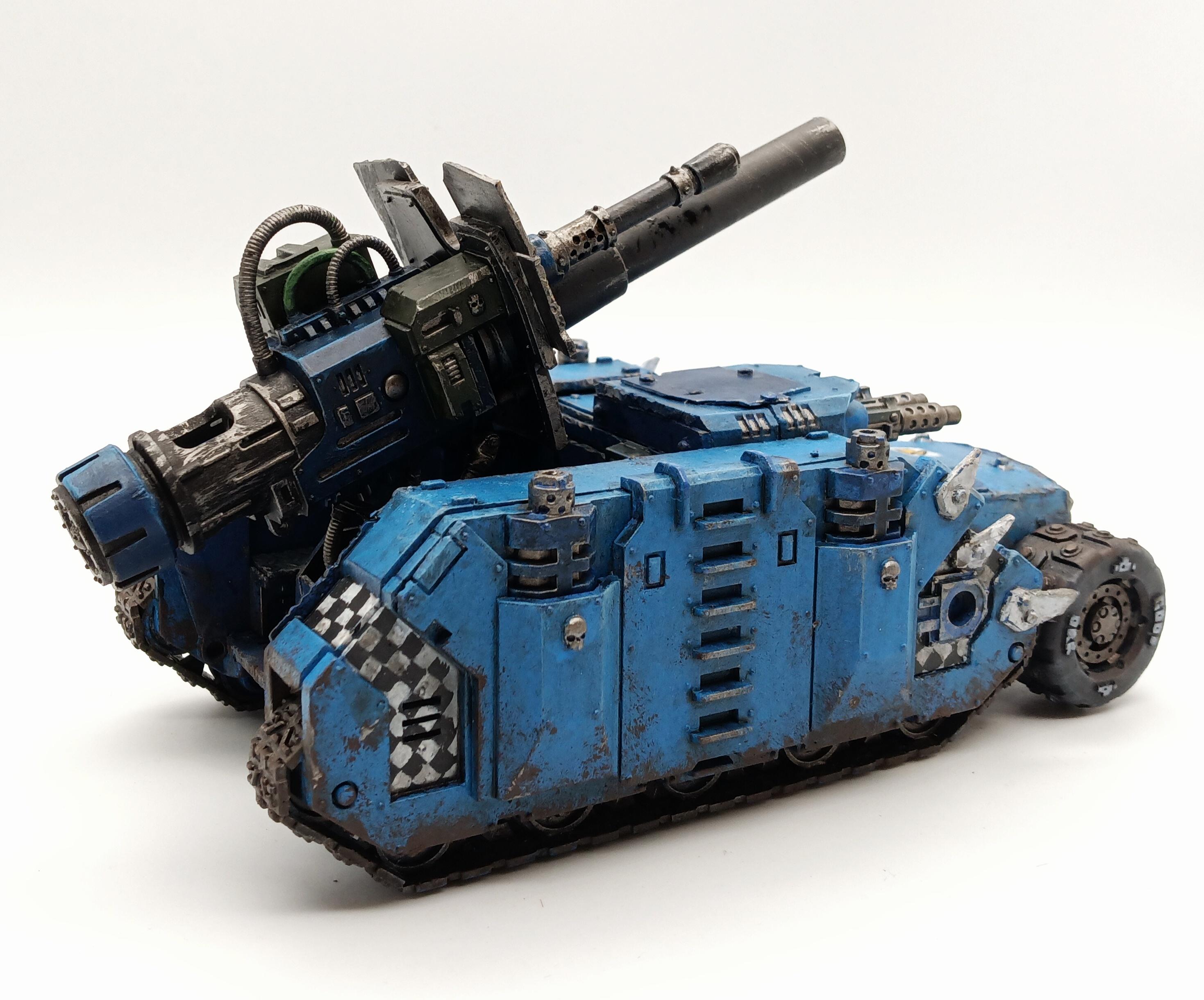 Battlewagon, Conversion, Kannonwagon, Looted, Orks, Rhino